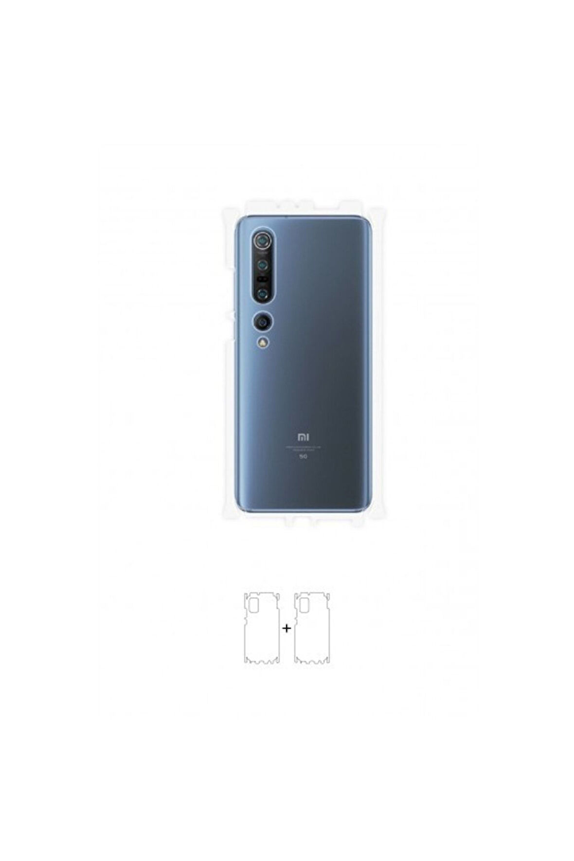 Xiaomi Mi 10 Pro Arka Yan Koruyucu Darbe Emici Poliüretan Film Amerika Üretimi