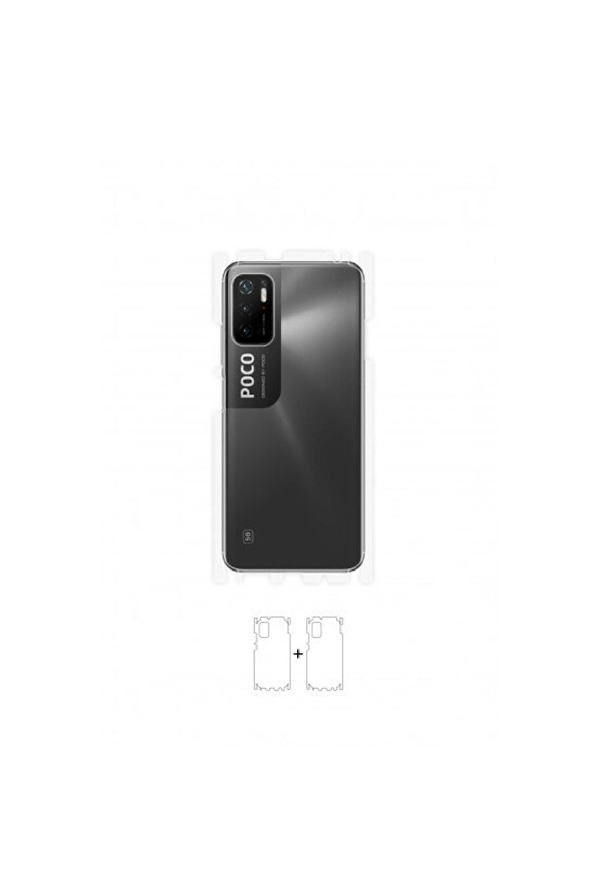 Xiaomi Poco M3 Pro 5g Arka Yan Koruyucu Darbe Emici Poliüretan Film Amerika Üretimi