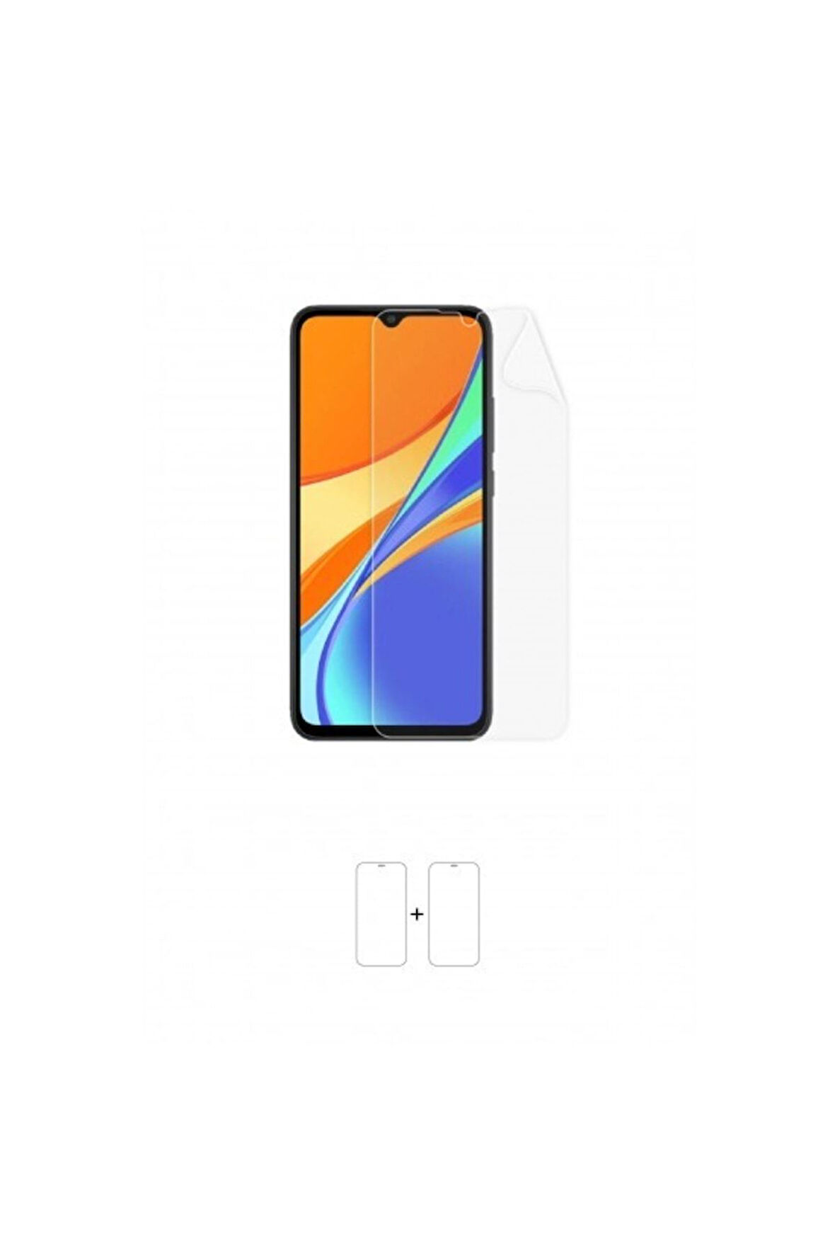 Xiaomi Redmi 9c Ekran Koruyucu Kaplama Darbe Emici Poliüretan Film Amerika Üretimi