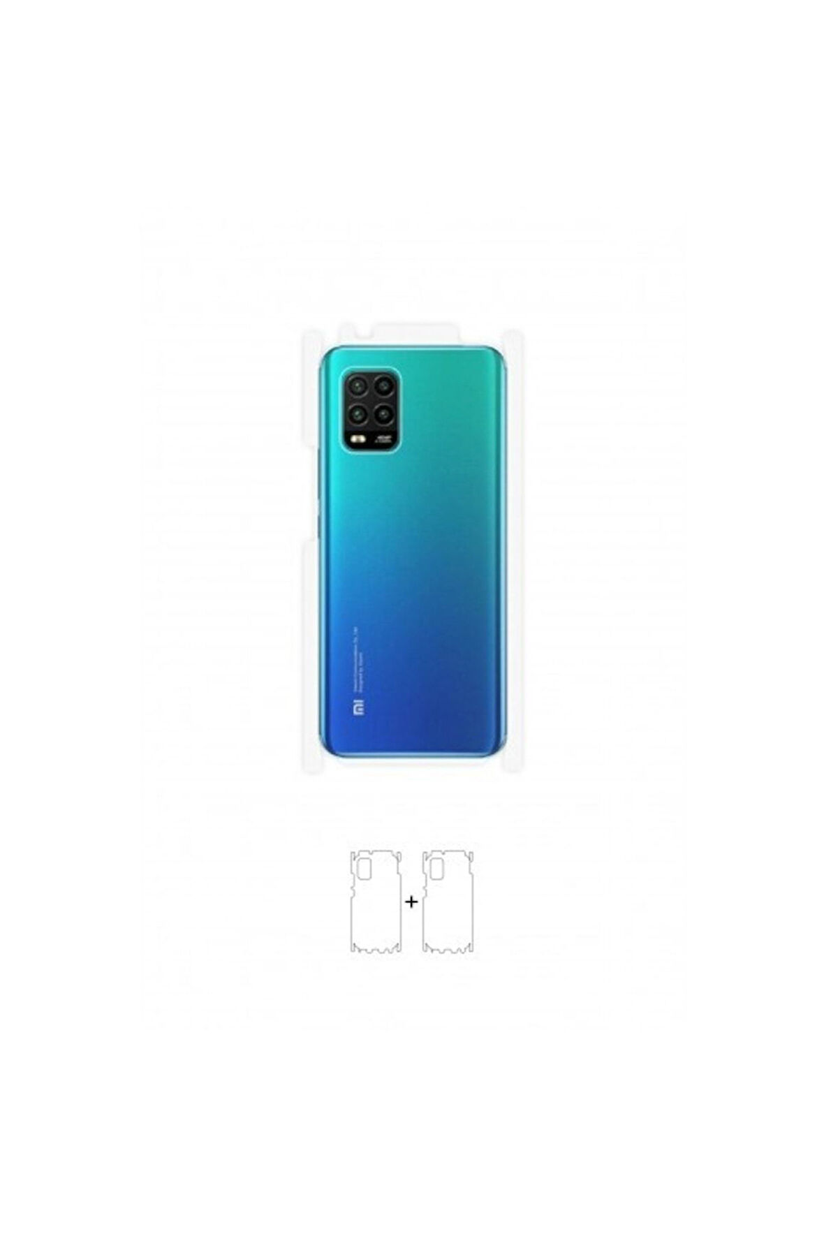 Xiaomi Mi 10 Lite Arka Yan Koruyucu Darbe Emici Poliüretan Film Amerika Üretimi