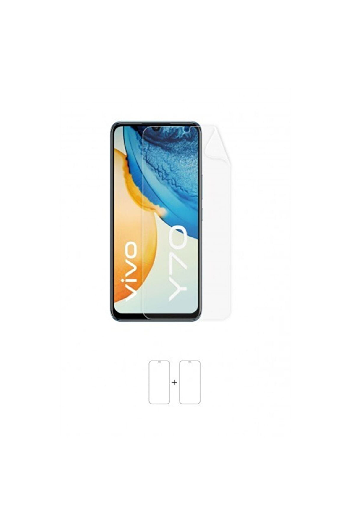 Vivo Y70 Ekran Koruyucu Kaplama Darbe Emici Poliüretan Film Amerika Üretimi