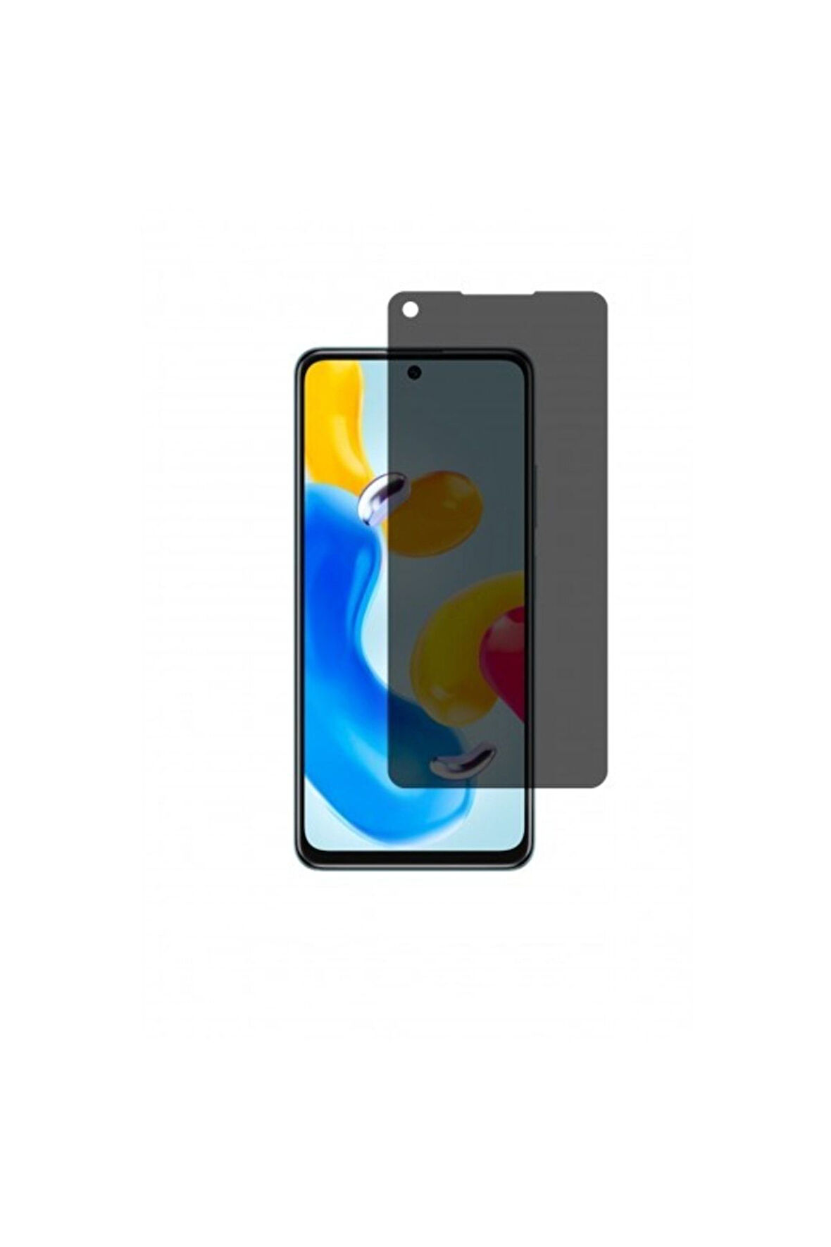 Xiaomi Redmi Note 11s 5g Mat Hayalet Ekran Koruyucu Yandan Bakınca Görünmeyen Privacy Ekran Koruyucu