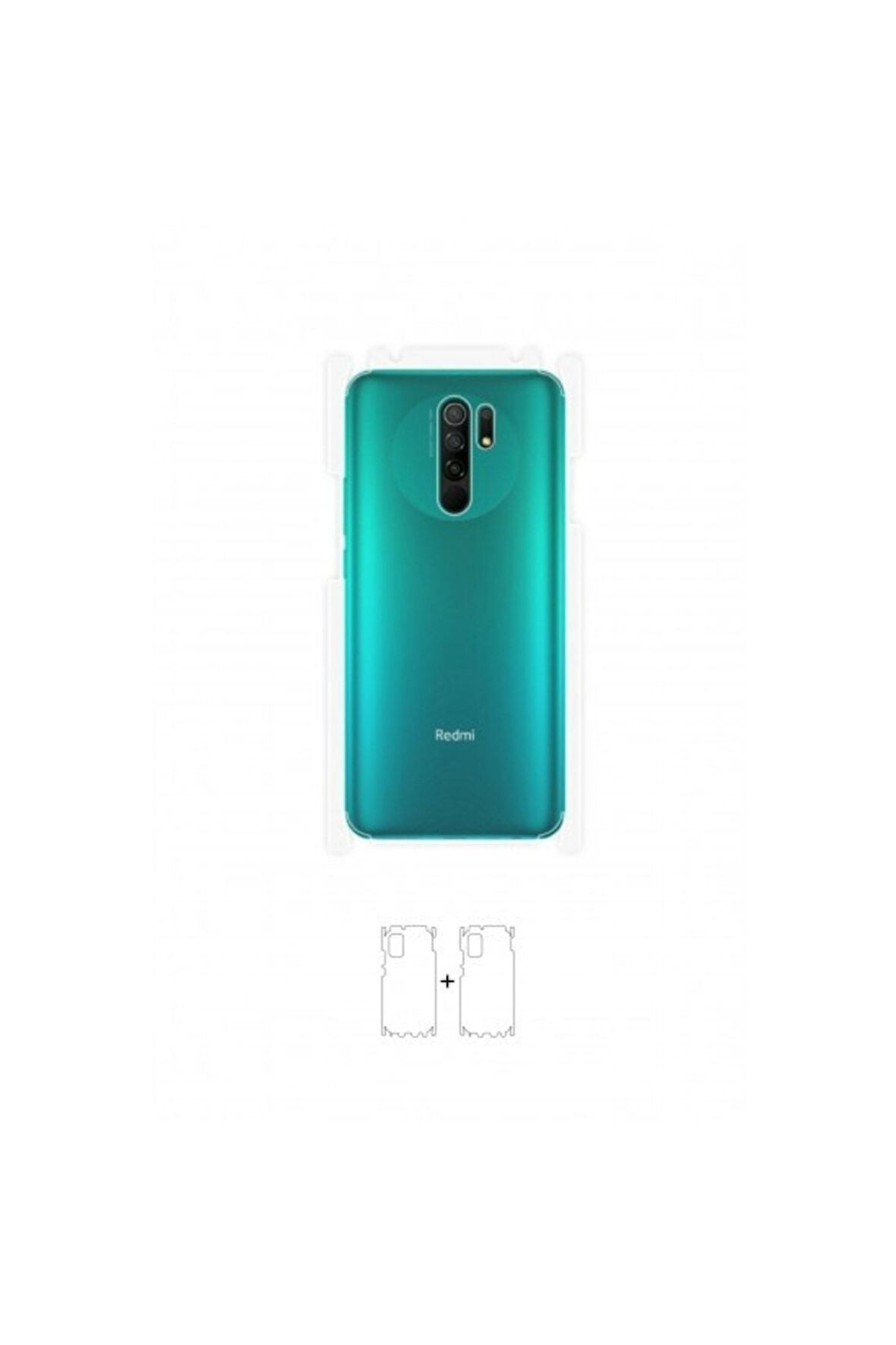 Xiaomi Redmi 9 Arka Yan Koruyucu Darbe Emici Poliüretan Film Amerika Üretimi
