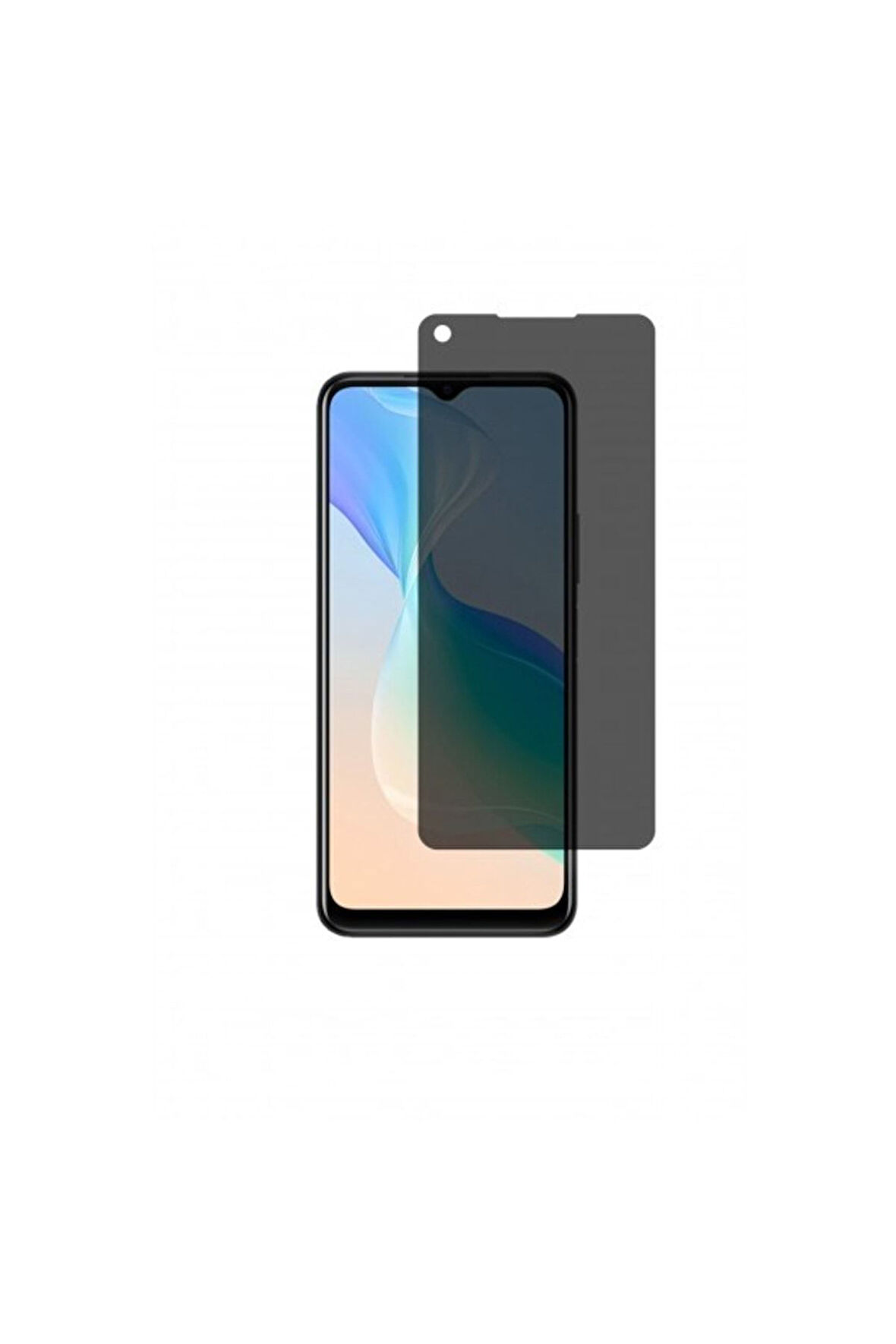 Vivo Y33s Mat Hayalet Ekran Koruyucu Kaplama Yandan Bakınca Görünmeyen Privacy Ekran Koruyucu