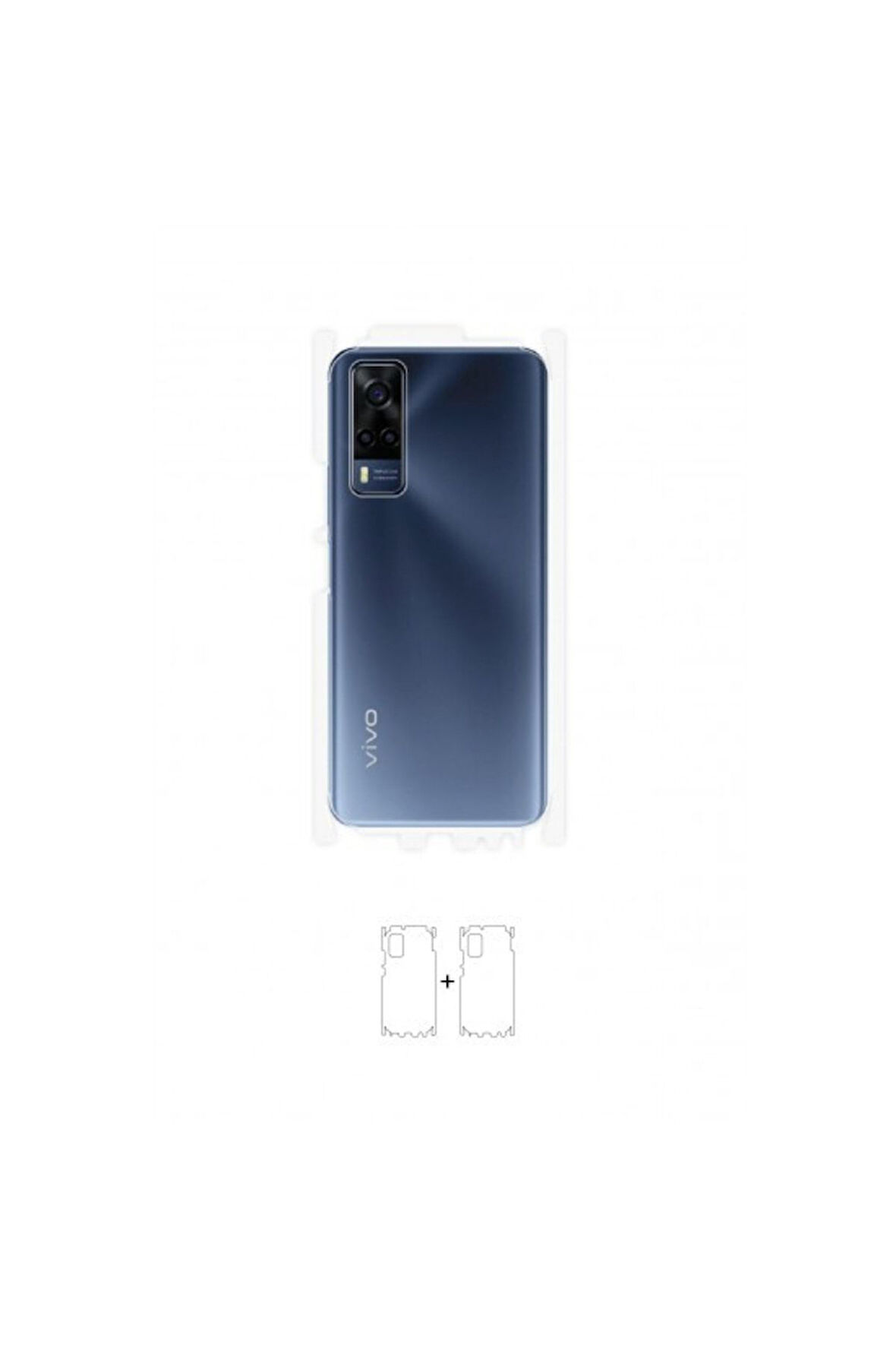 Vivo Y53s Arka Yan Koruyucu Darbe Emici Poliüretan Film Amerika Üretimi