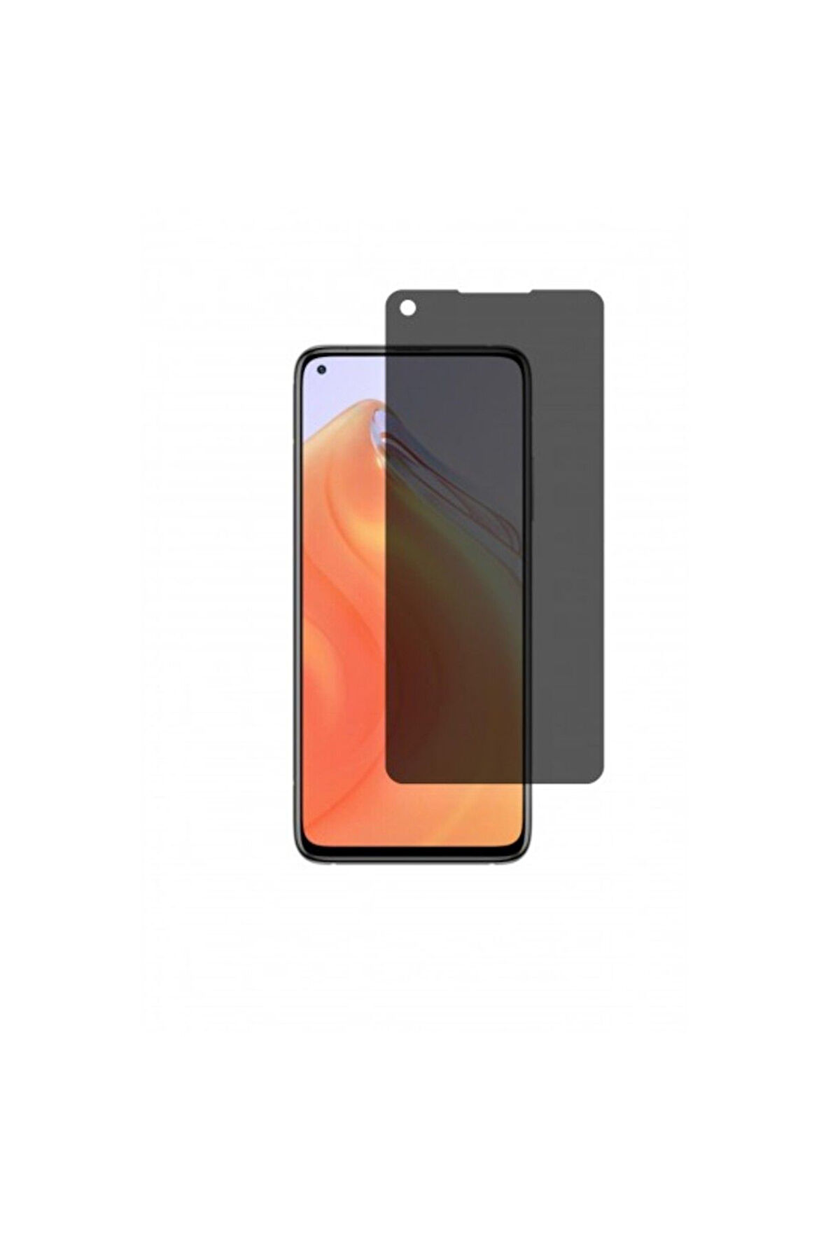 Xiaomi Mi 10T 5G Mat Hayalet Ekran Koruyucu Privacy Yandan Görünmeyen Film