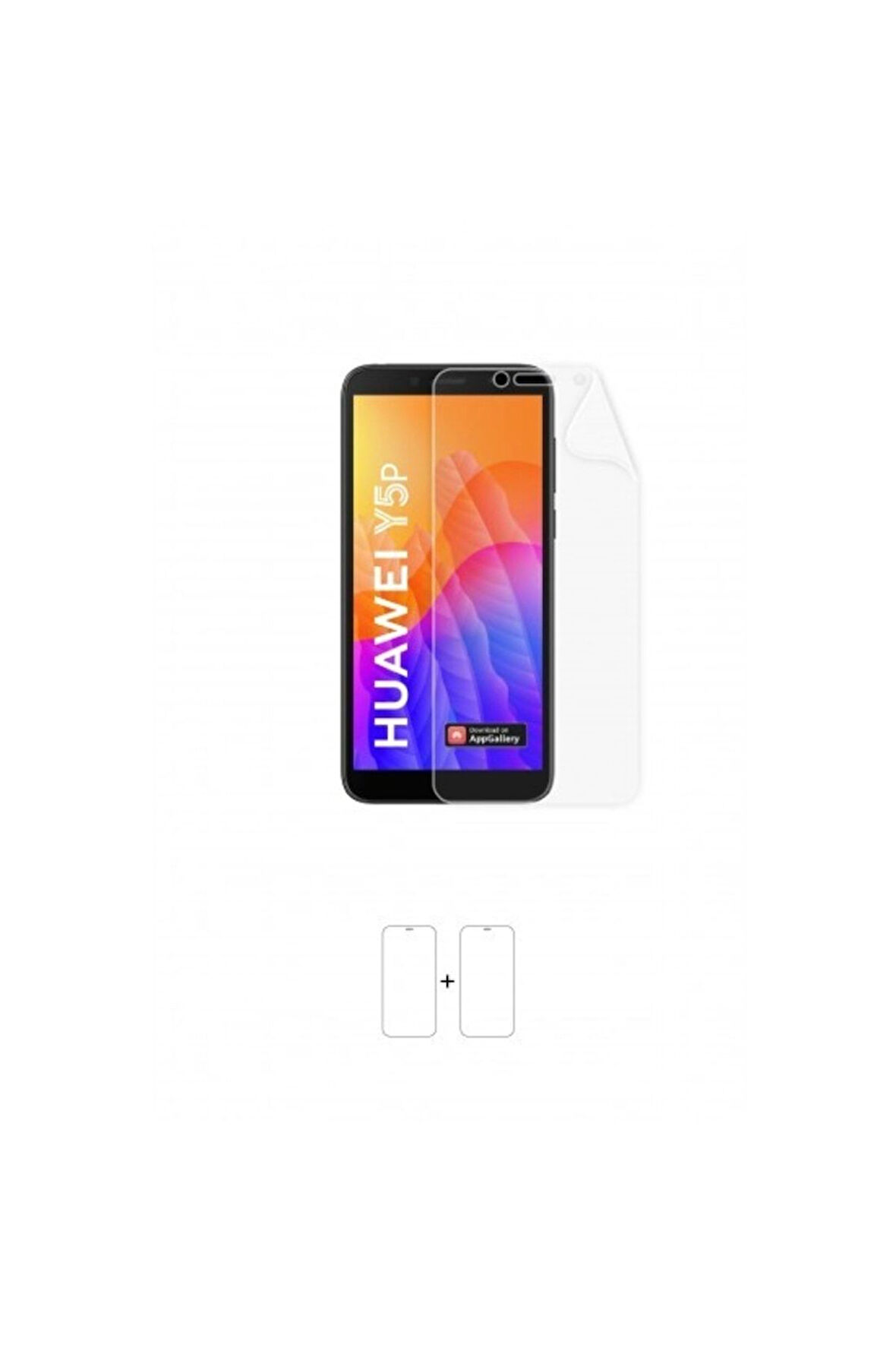 Huawei Y5p Ekran Koruyucu Kaplama Darbe Emici Poliüretan Film Amerika Üretimi