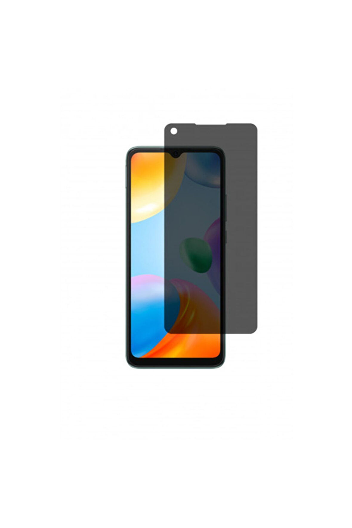 Xiaomi Redmi 10c Mat Hayalet Ekran Koruyucu Kaplama Yandan Bakınca Görünmeyen Privacy Ekran Koruyucu
