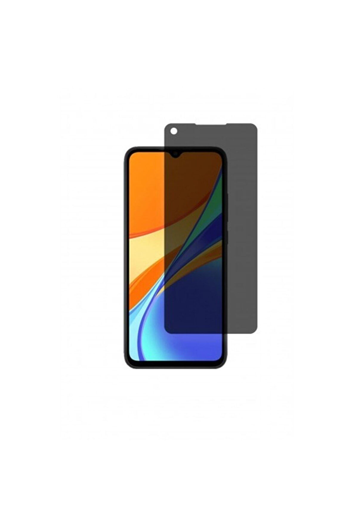 Xiaomi Redmi 9c Mat Hayalet Ekran Koruyucu Kaplama Yandan Bakınca Görünmeyen Privacy Ekran Koruyucu