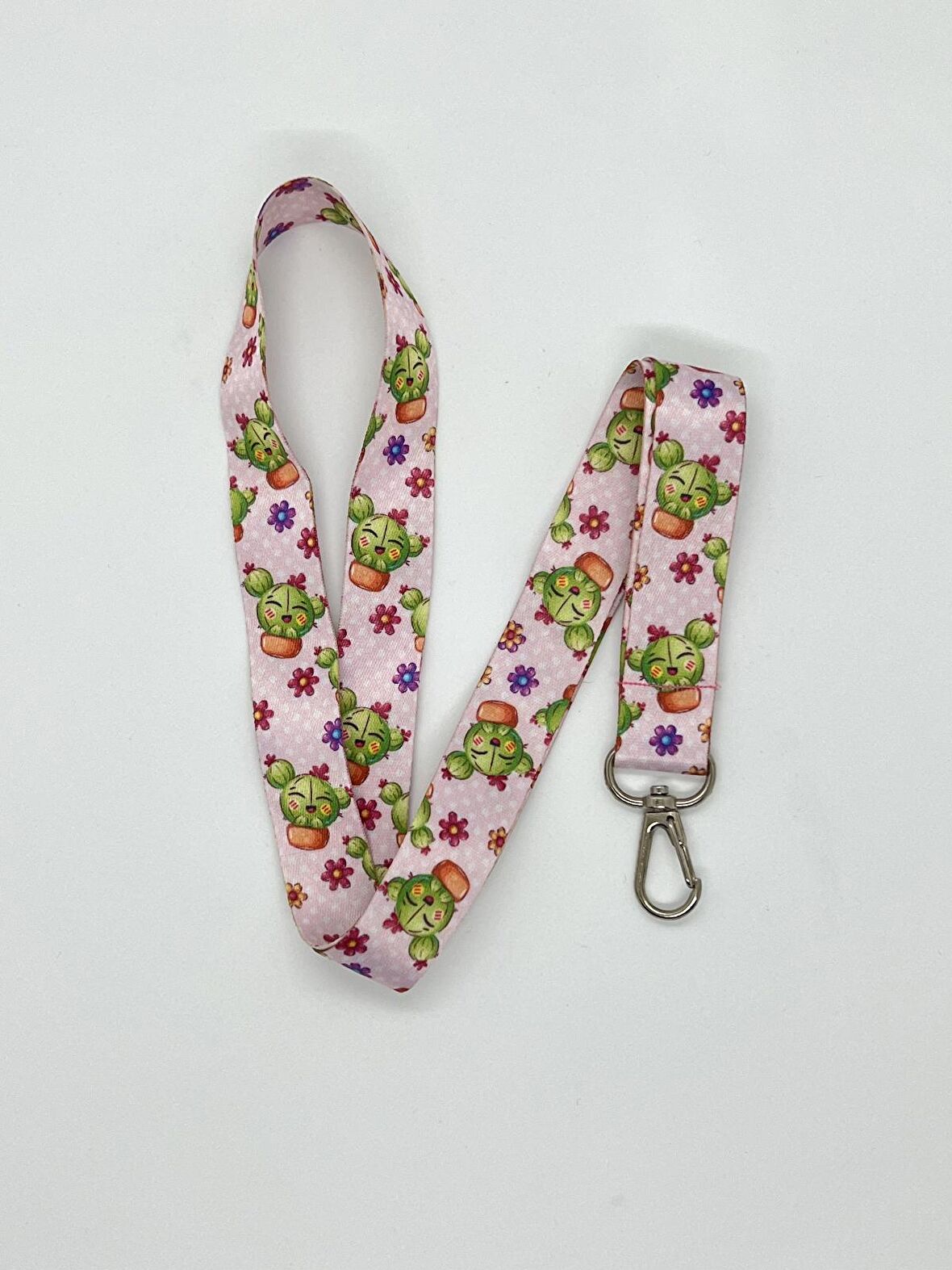 Kaktüs 1 Temalı Boyun İpi 