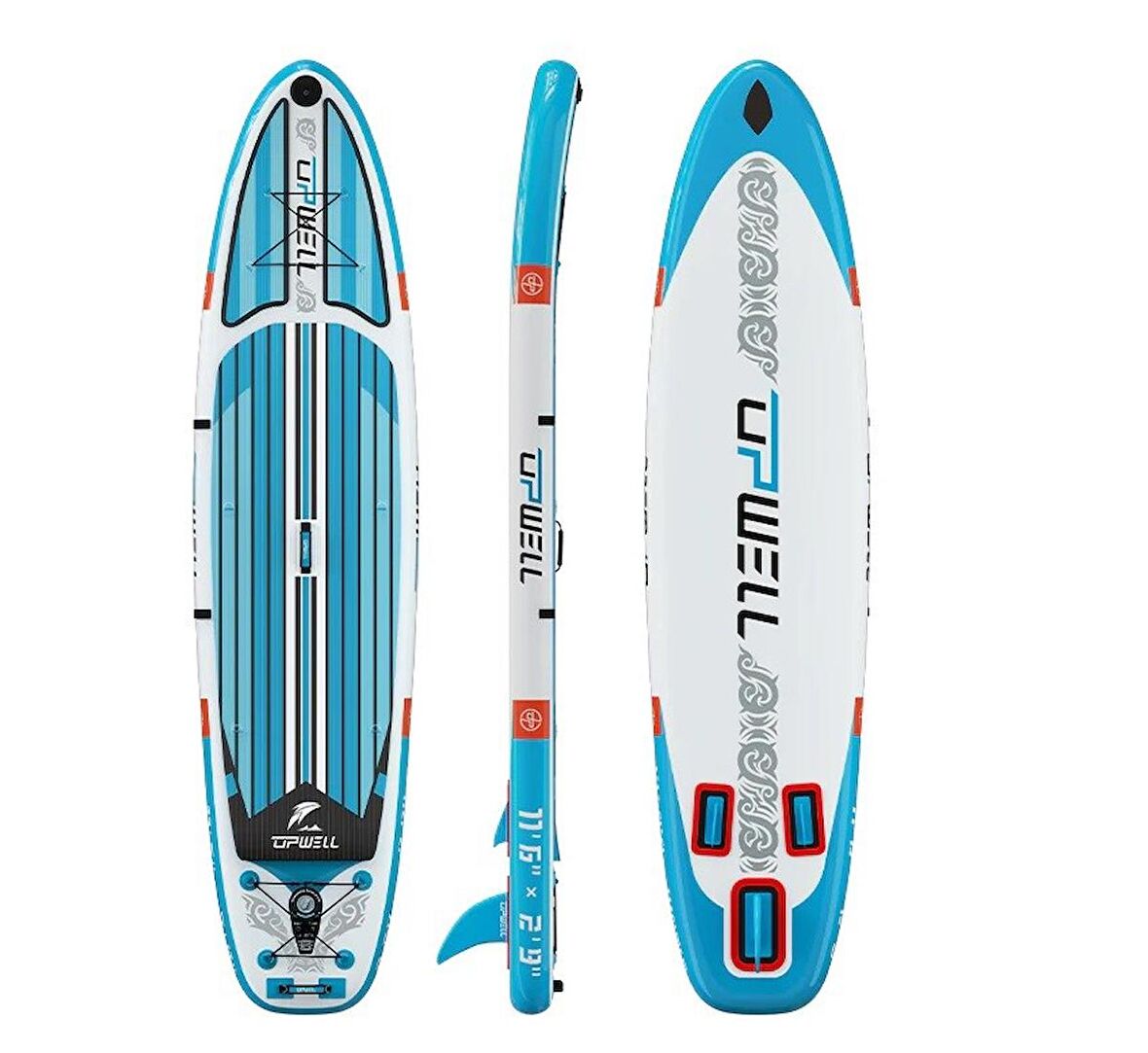 Upwell Sup-014 Şişme Sörf Tahtası Paddle Board 350 cm x 84 cm x 15 cm