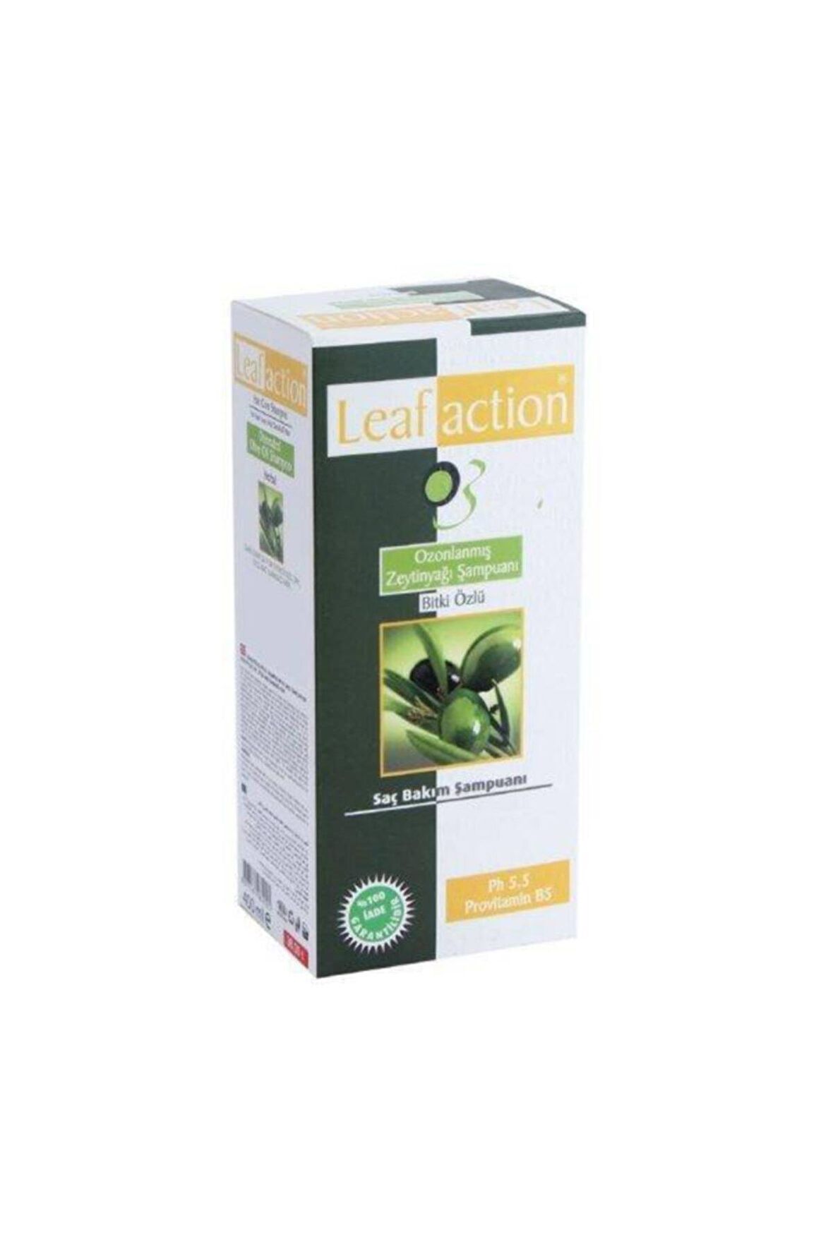 Leaf Action Ozonlanmış Zeytinyağı Şampuanı 400 Ml