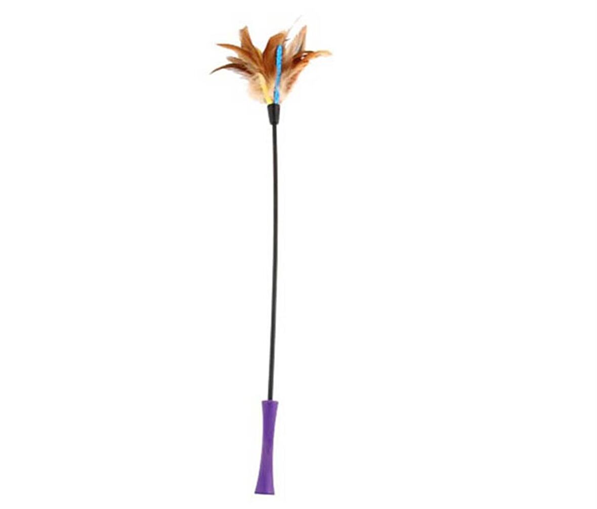 Gigwi Feather Teaser Kedi Oltası Doğal Tüylü 60 cm