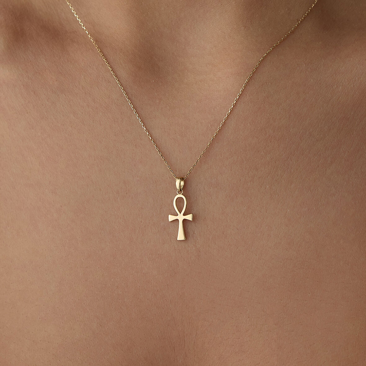 Antik Mısır Nil Anahtarı Kolye