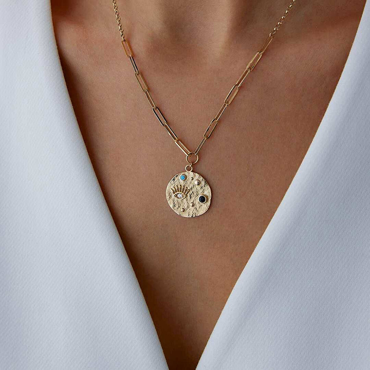 Face Of The Moon Kolye