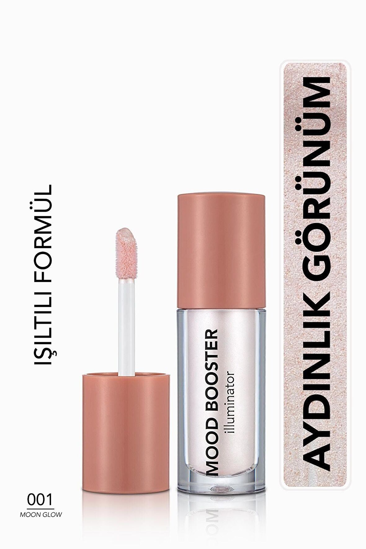 Flormar Likit Aydınlatıcı (ay Işığı) - Mood Booster Liquid Illuminator - 001 Moon Glow - 8682536043670