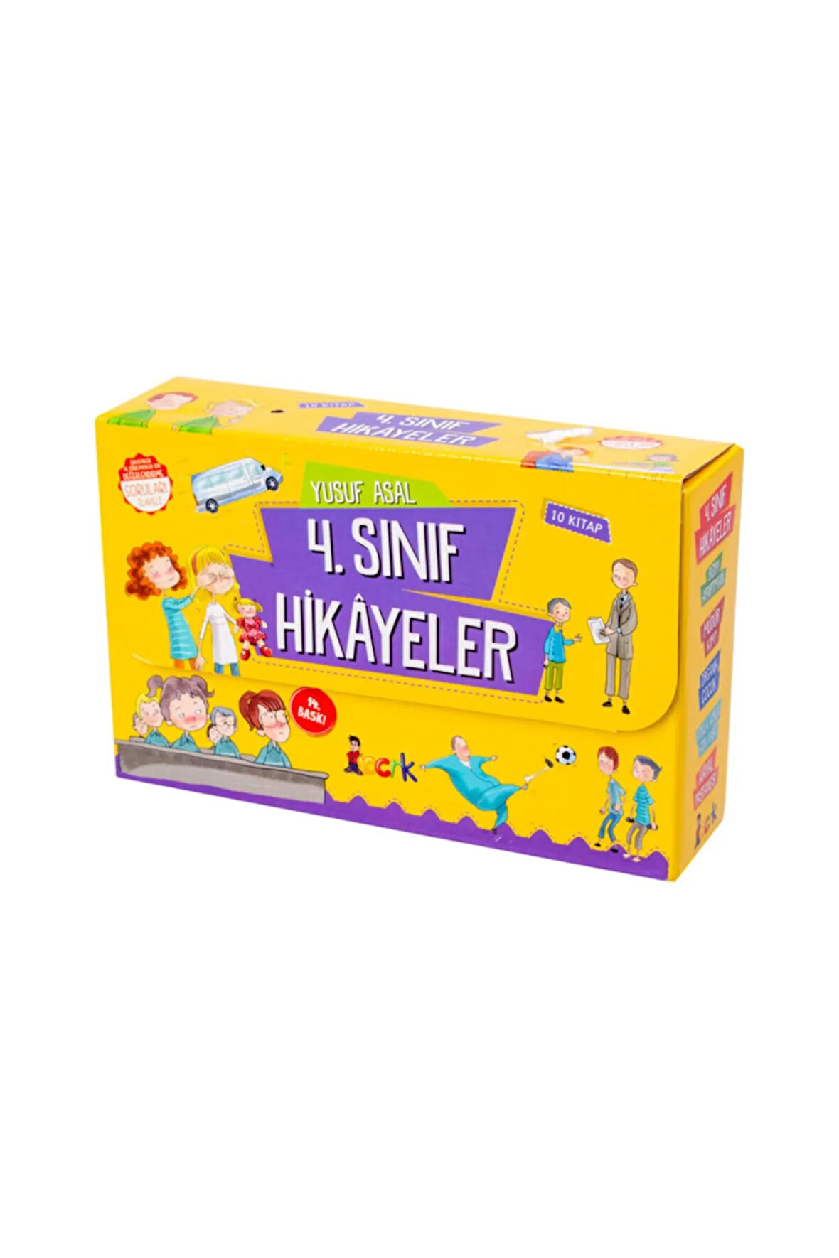 4. Sınıf Hikayeler (10 Kitap Set) + Soru Kitapçığı Bıcırık Yayınları