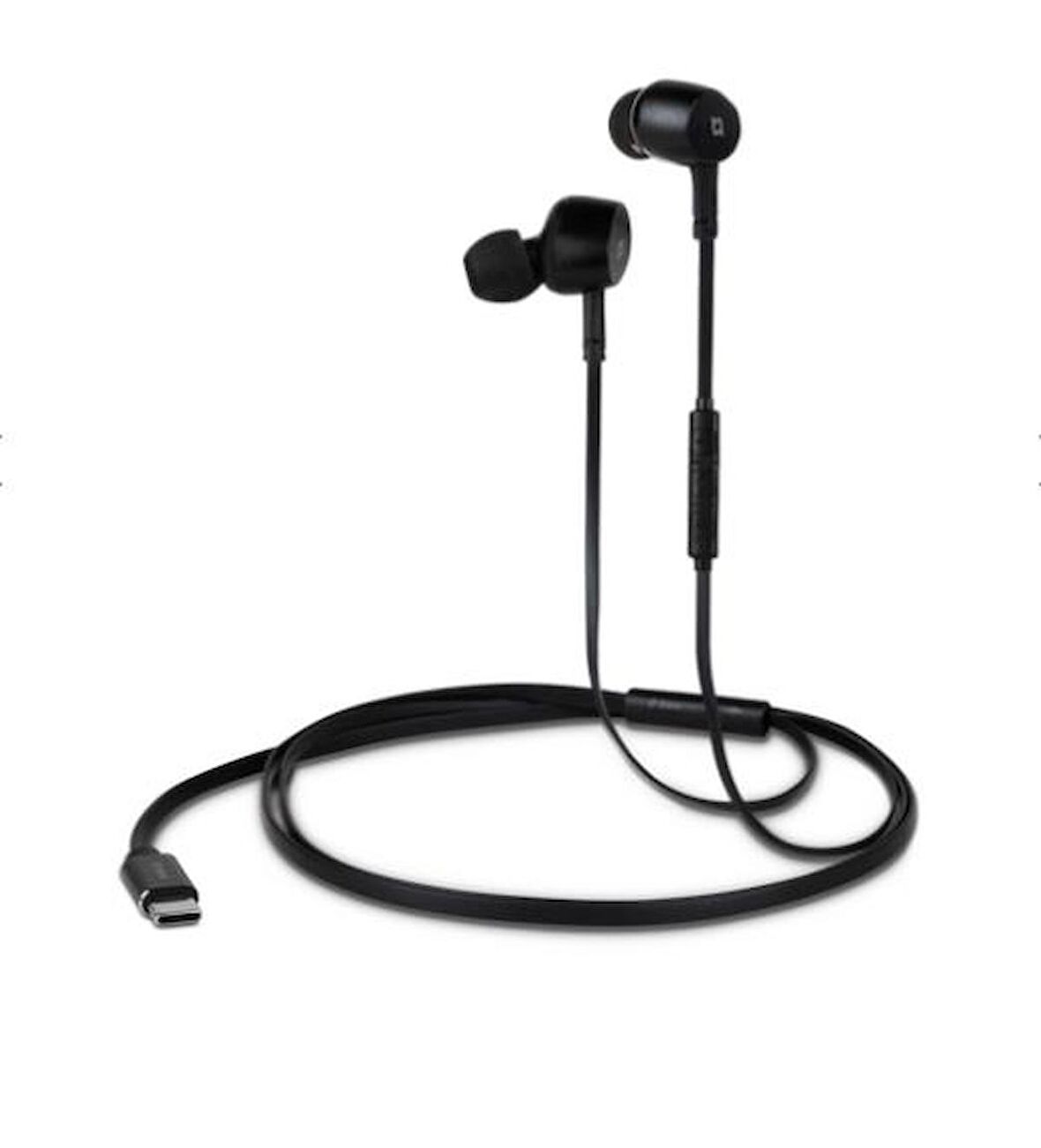 Ttec Klipsli Type-C Girişli HD Mikrofonlu Stereo Kablolu Type-C Kulakiçi Kulaklık Yedek Slikonlu