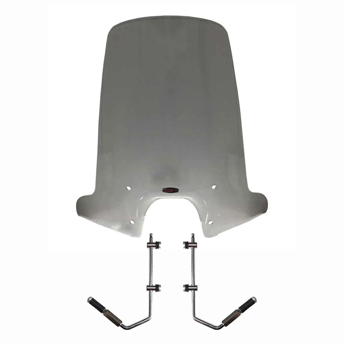 GP Kompozit Vespa Primavera Universal Uyumlu Ön Cam Füme 54 cm