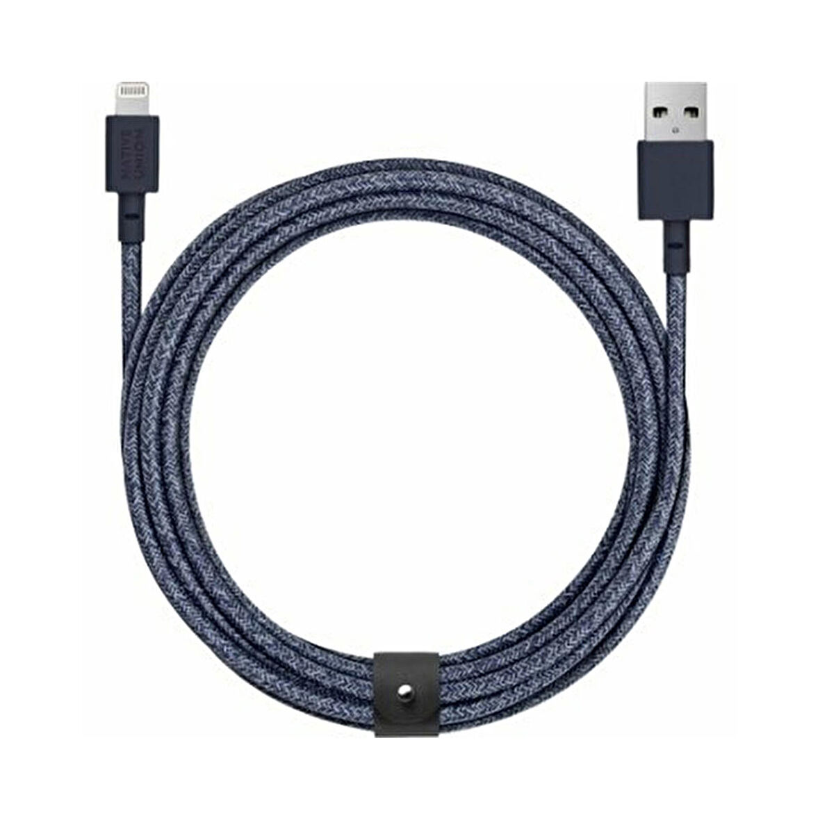 Native Union Şarj Kablosu Lightning Belt Cable 3m Indigo