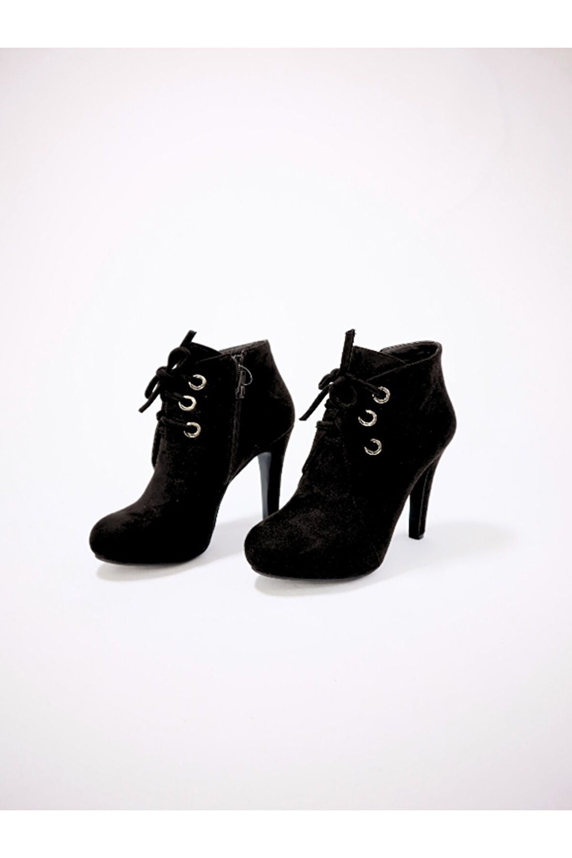 Kadın Nubuk Uzun Topuklu Ayakkabı