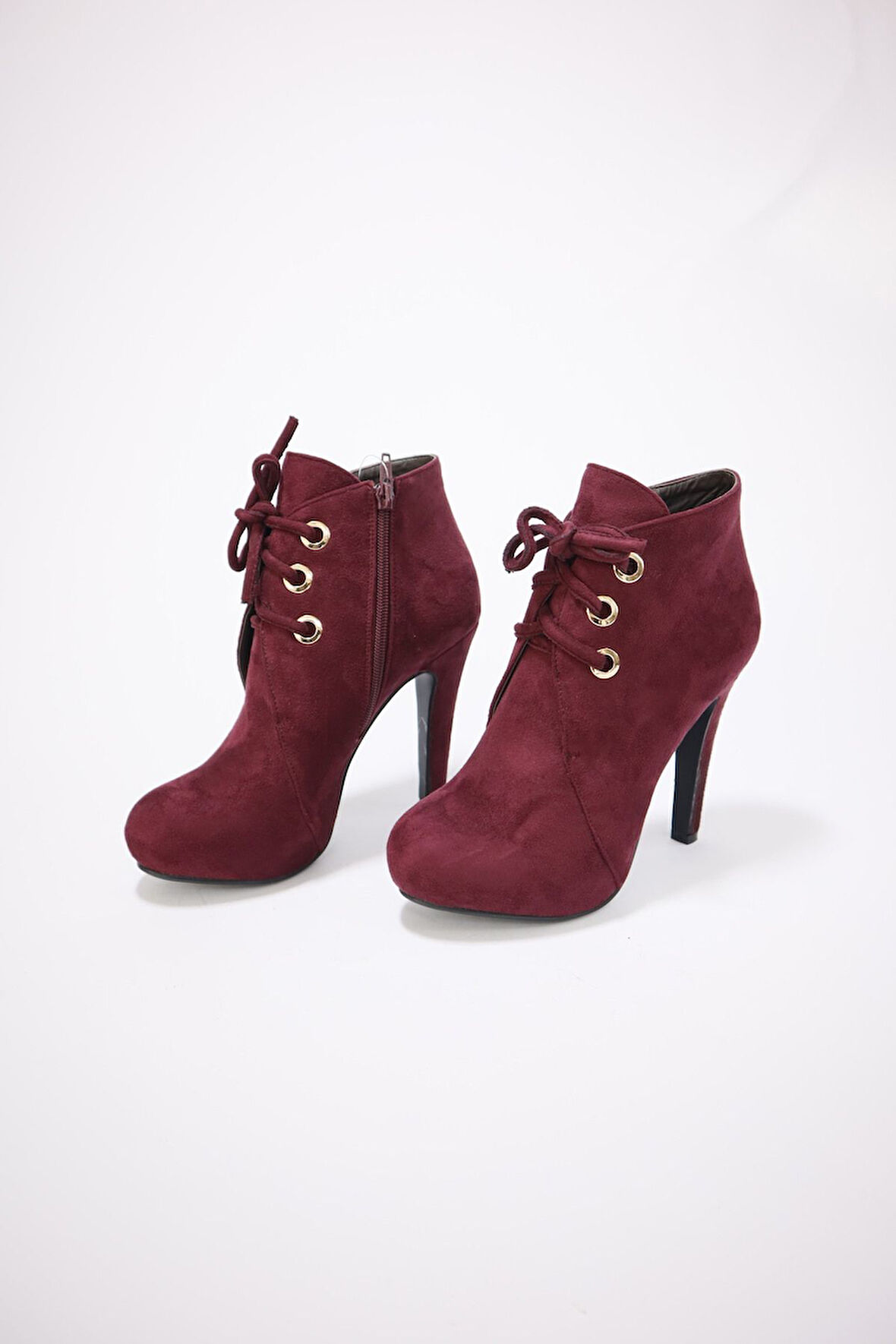 Kadın Nubuk Uzun Topuklu Ayakkabı