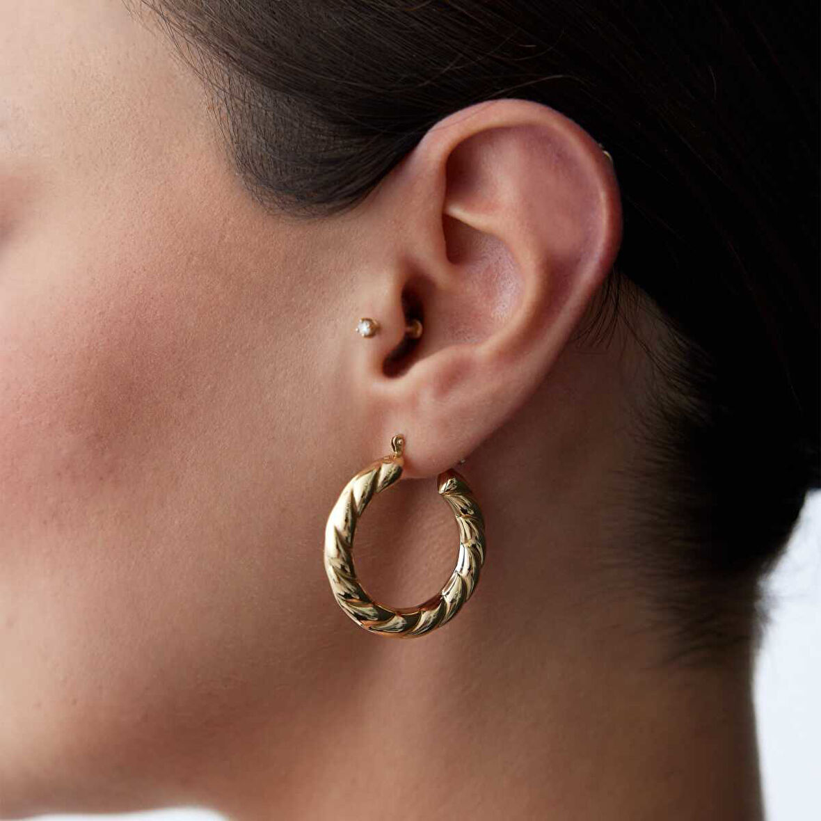 Bombe Burgu  Halka Küpe