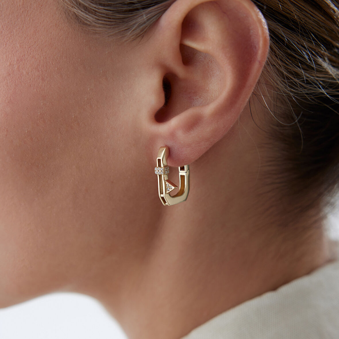 Triangle Ataç Küpe