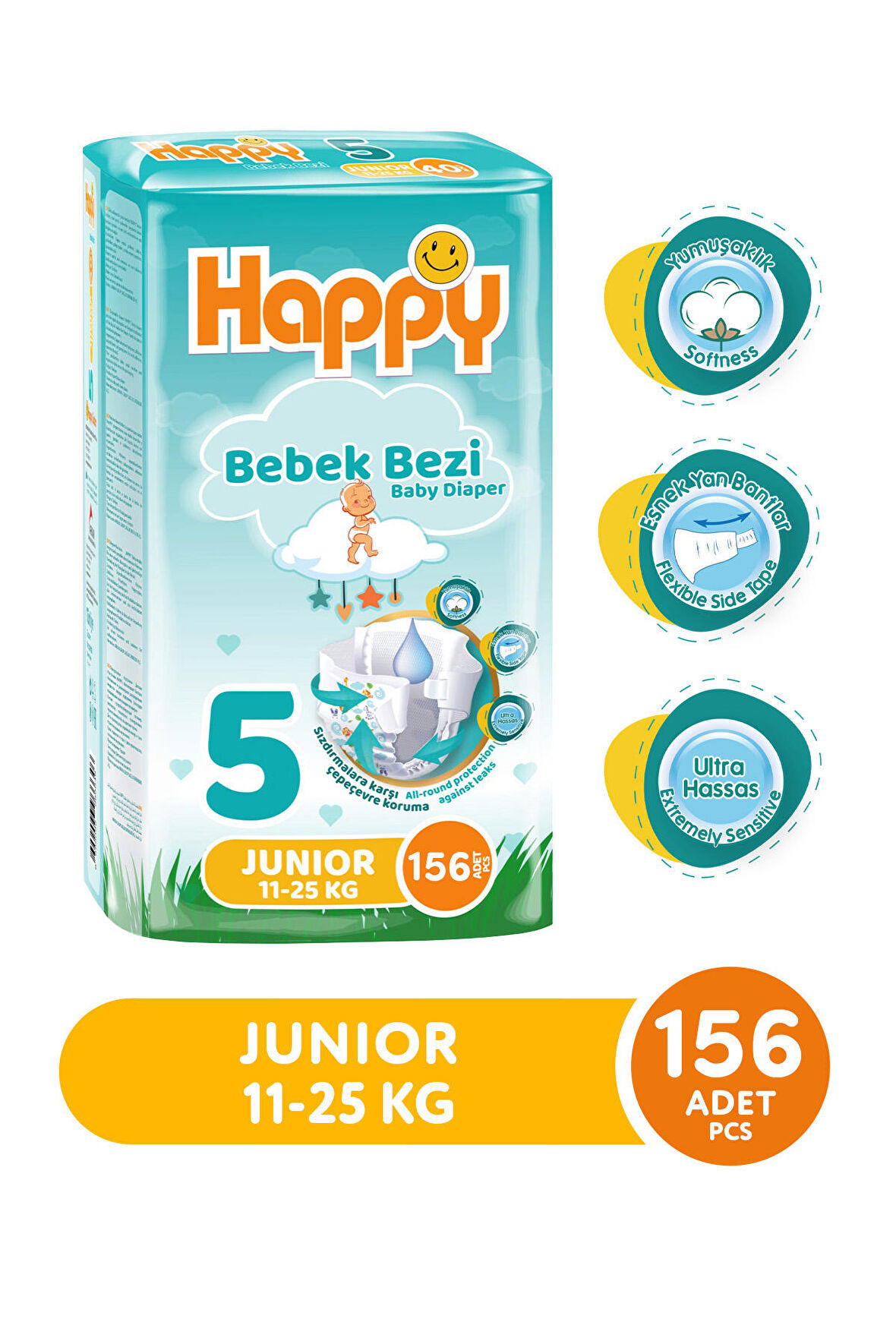 Happy Bebek Bezi Junior 5 No 156'lı