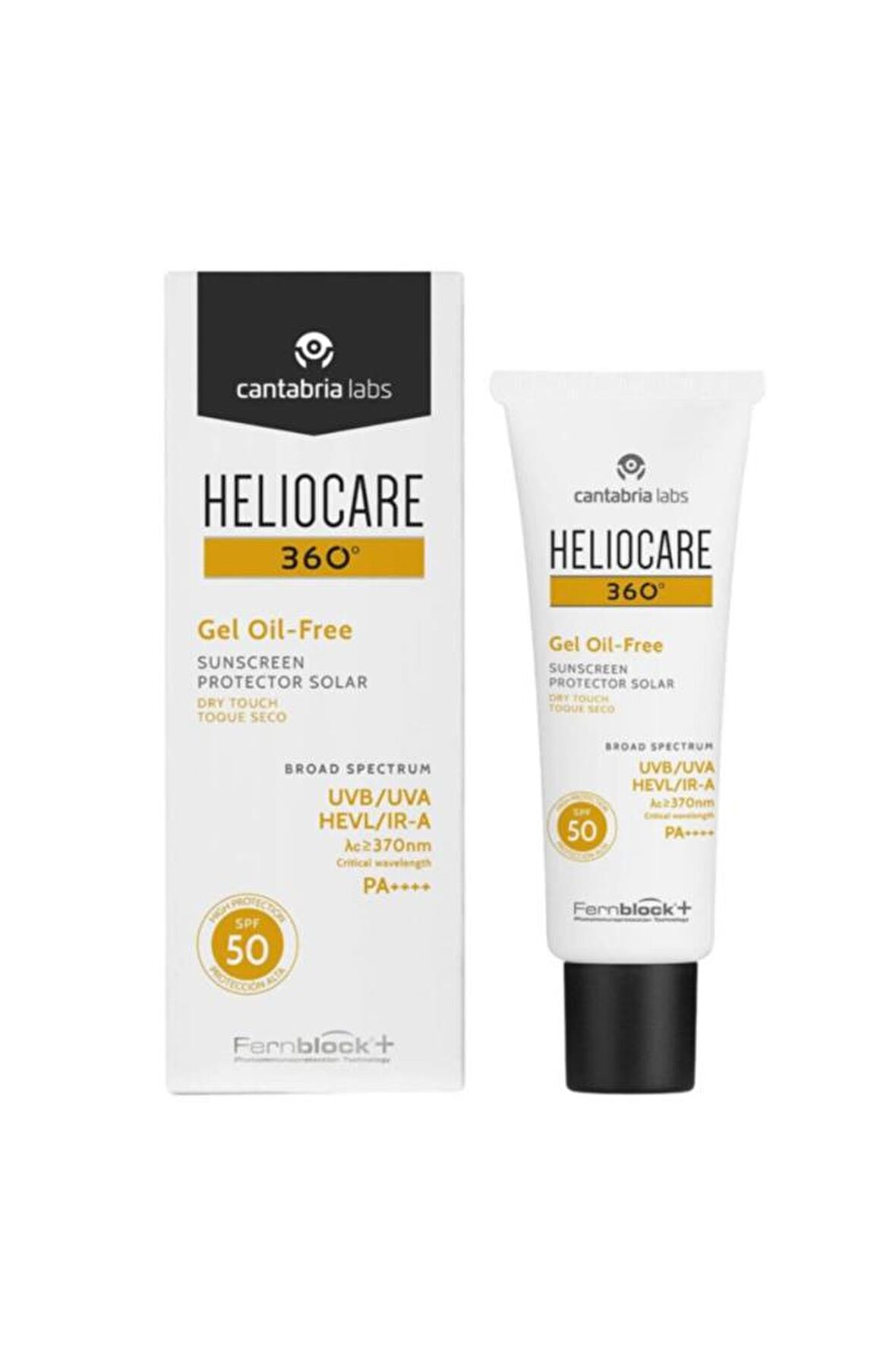 Heliocare 360 Fluido Gel Oil Free Spf 50 50ml 84700017241370