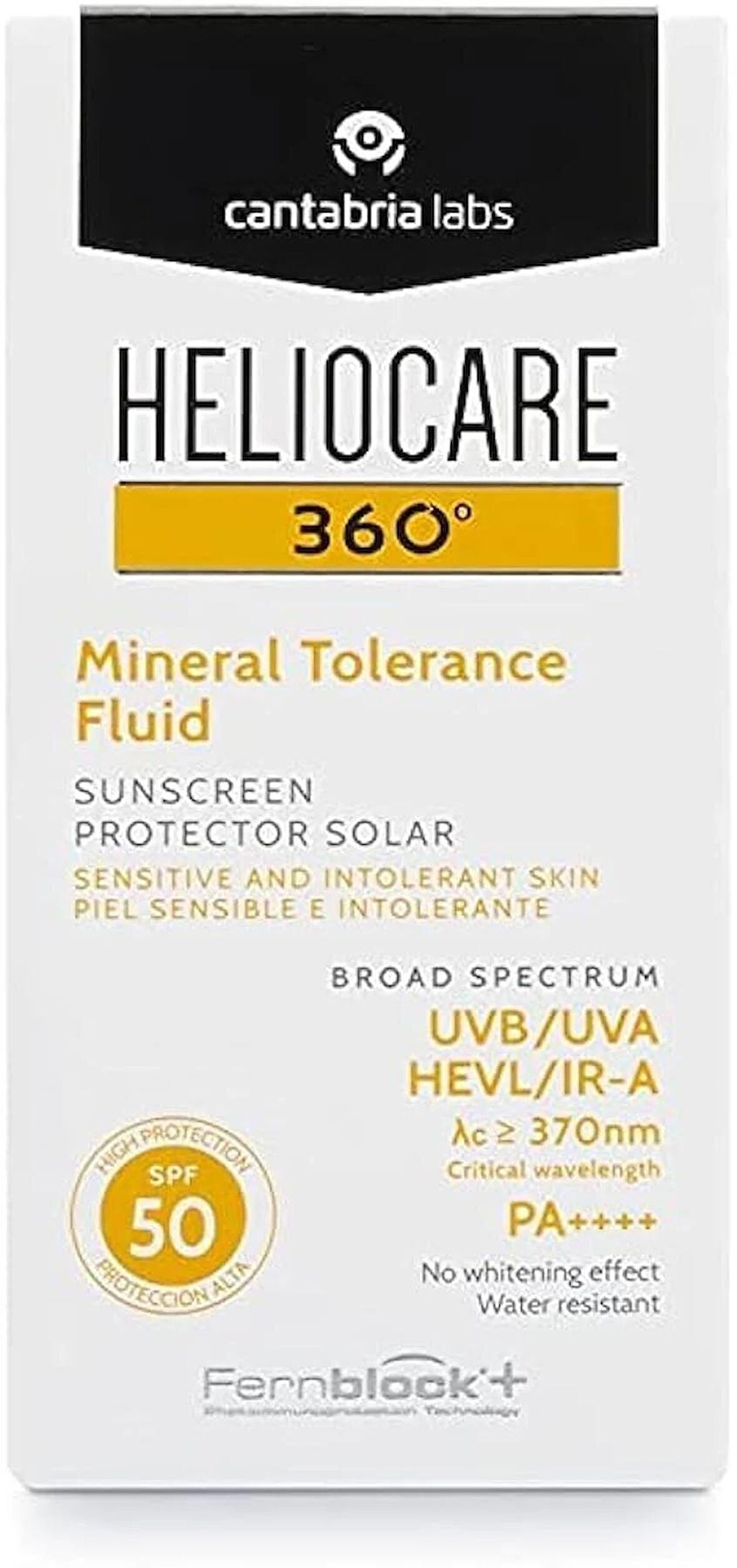 Heliocare 360 Mineral Tolerance Fluid SPF50 Güneş Kremi 50 ml