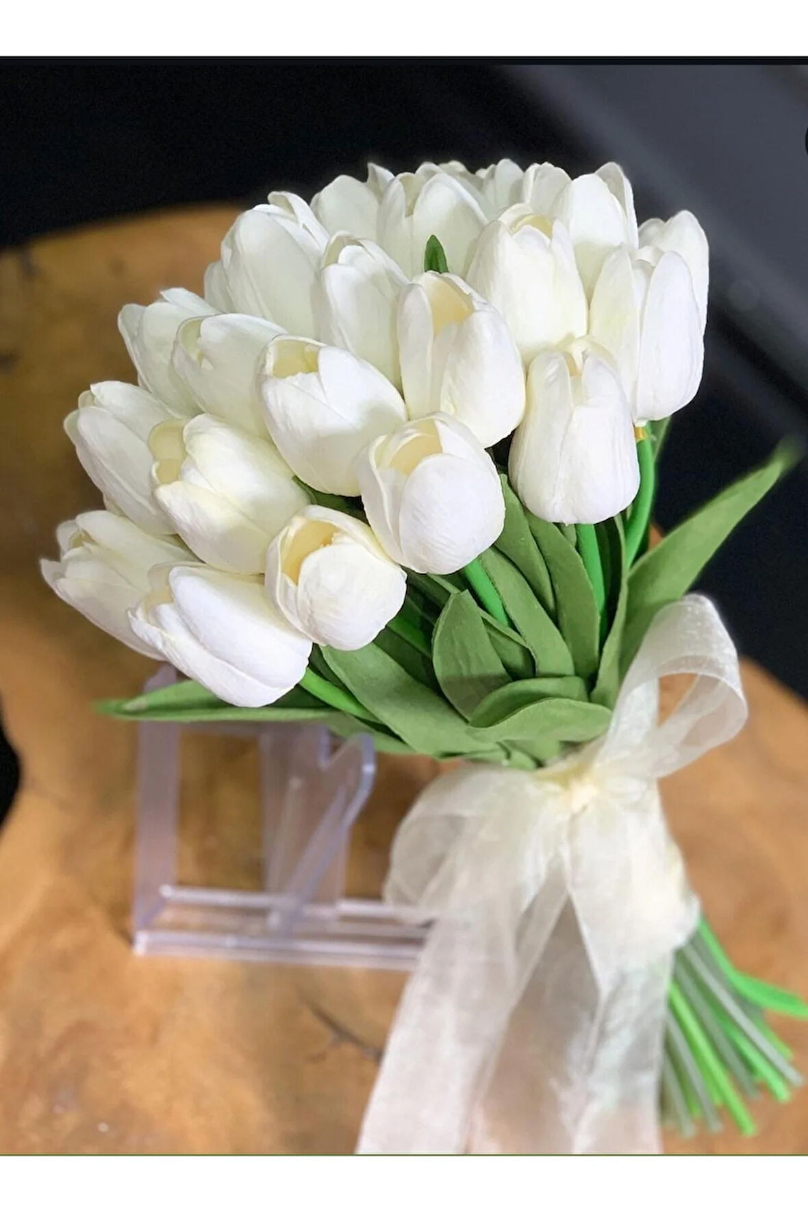 Islak Lale Gelin çiceği ,vazo çiçeği sunumluk