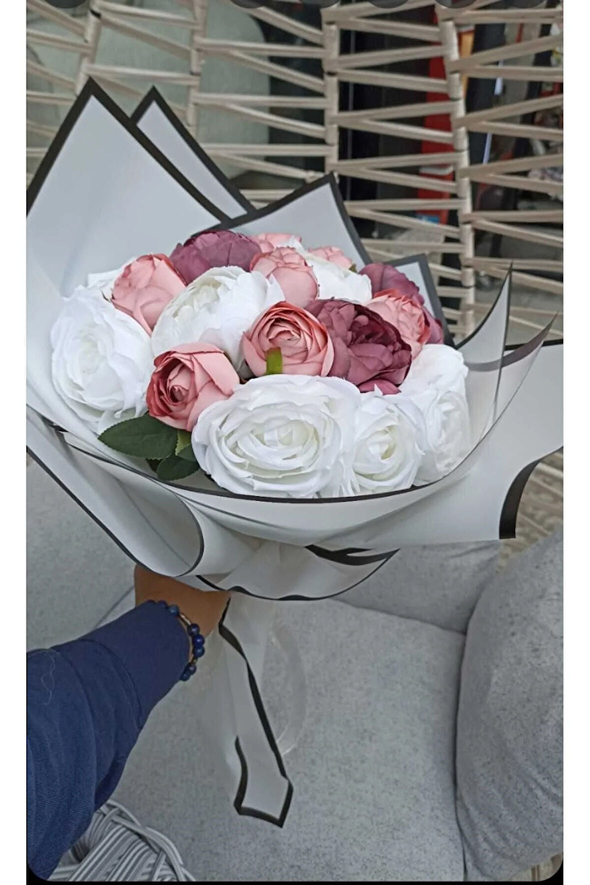 Gelin İsteme buketi  Şakayik, söz çiçeği