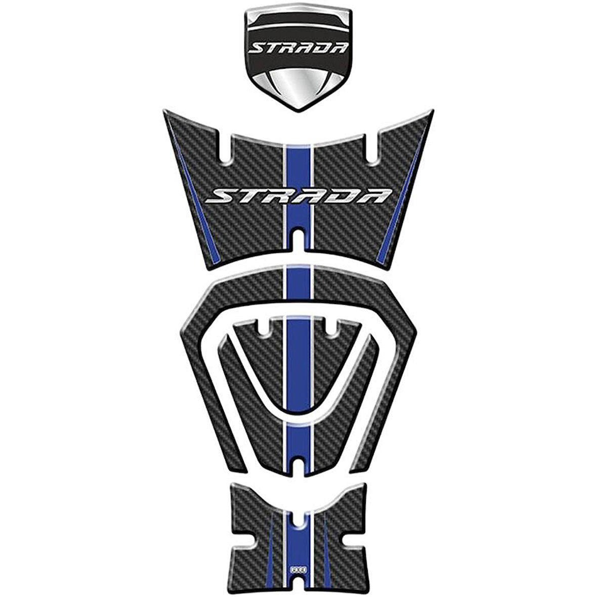 Mondial Strada 125 2022 - 2024 Uyumlu Tank Pad Set 007