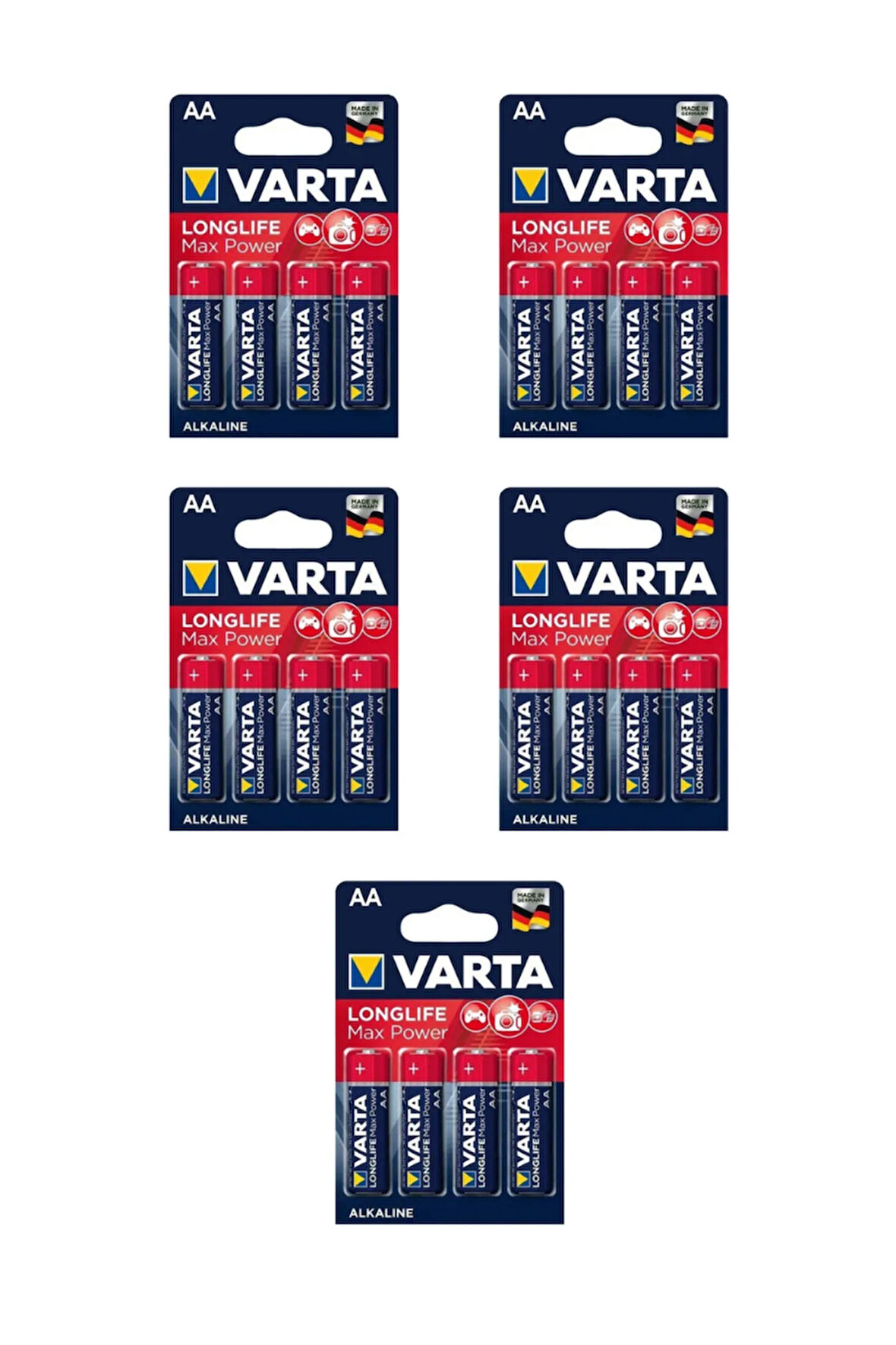 4706 4'lü (5 Paket) Longlıfe Max Power Aa