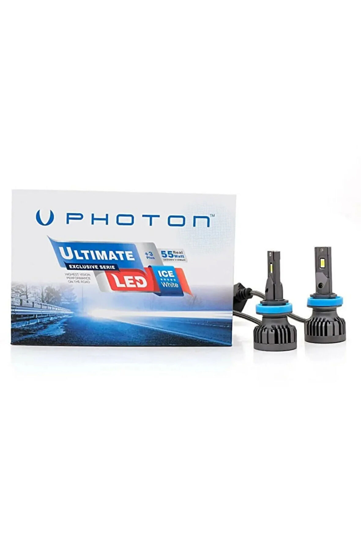 Ultimate H11 12-24V Led Headlıght 9500 Lumens +5 Plus Uyumlu