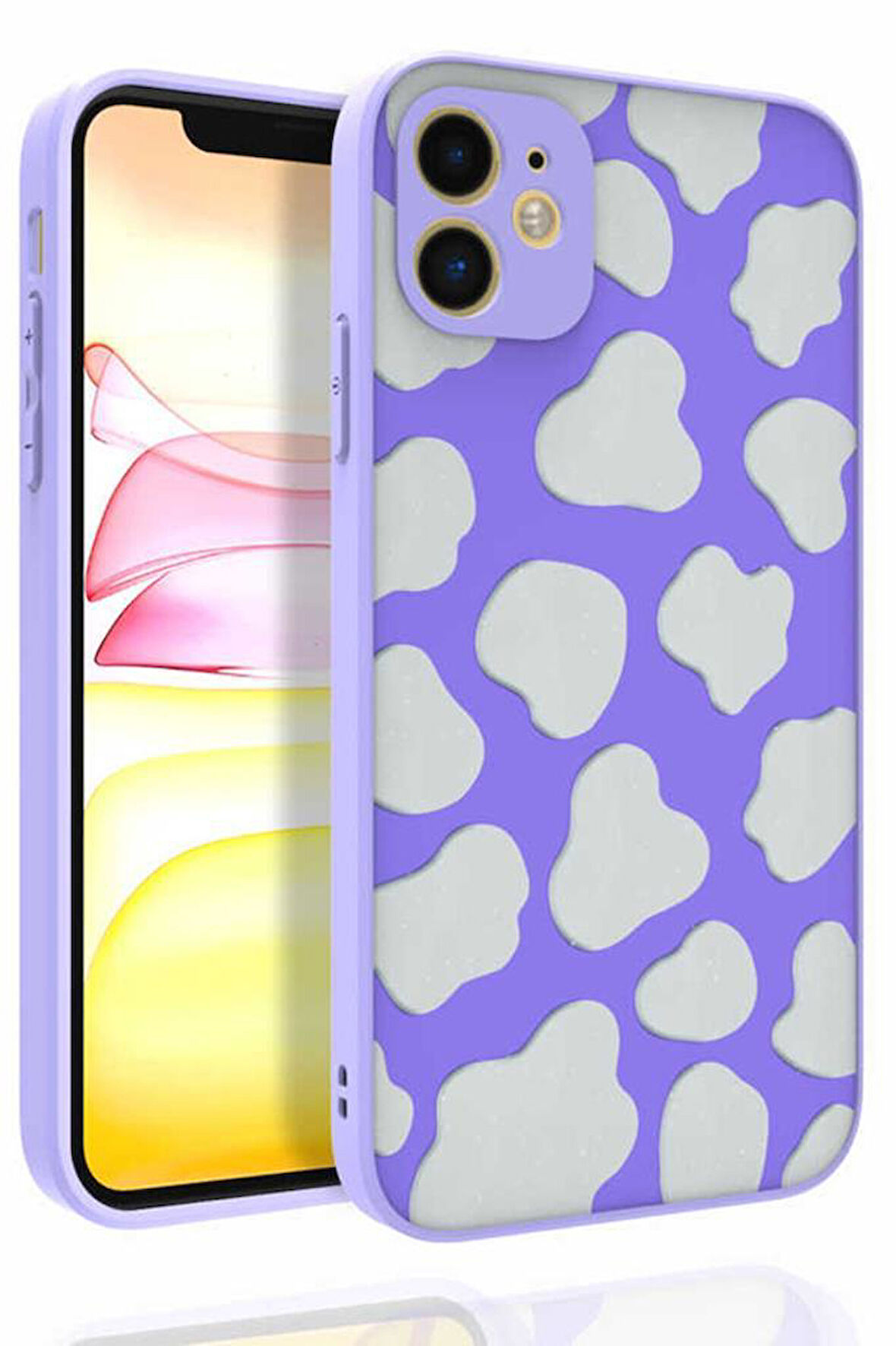 Apple iPhone 11 Kılıf Desenli Kamera Korumalı Nora Silikon Kapak