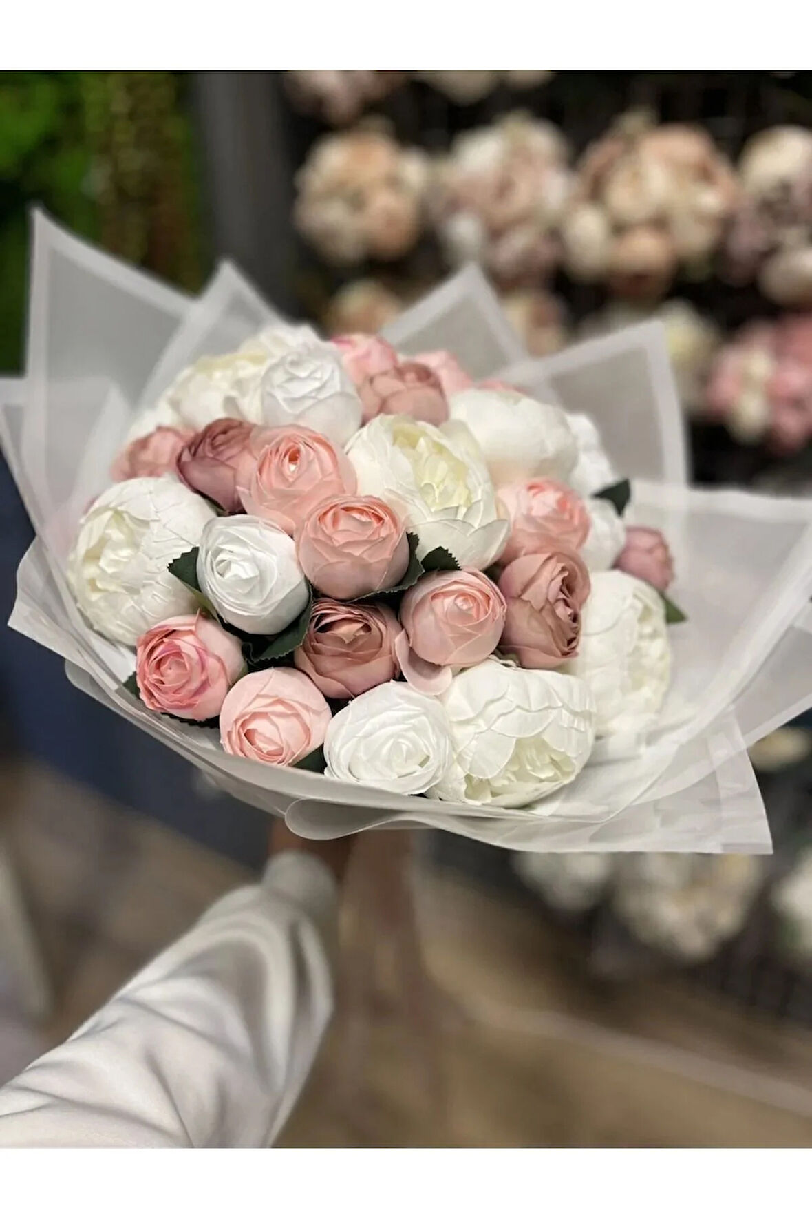 İsteme Buketi İsteme Çiçeği Şakayık