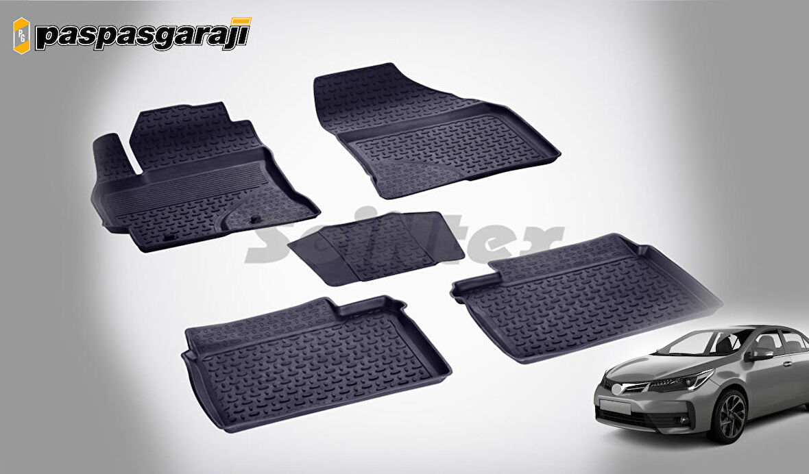 Seintex Toyota Corolla 4D Havuzlu Paspas 2013-2018 Arası