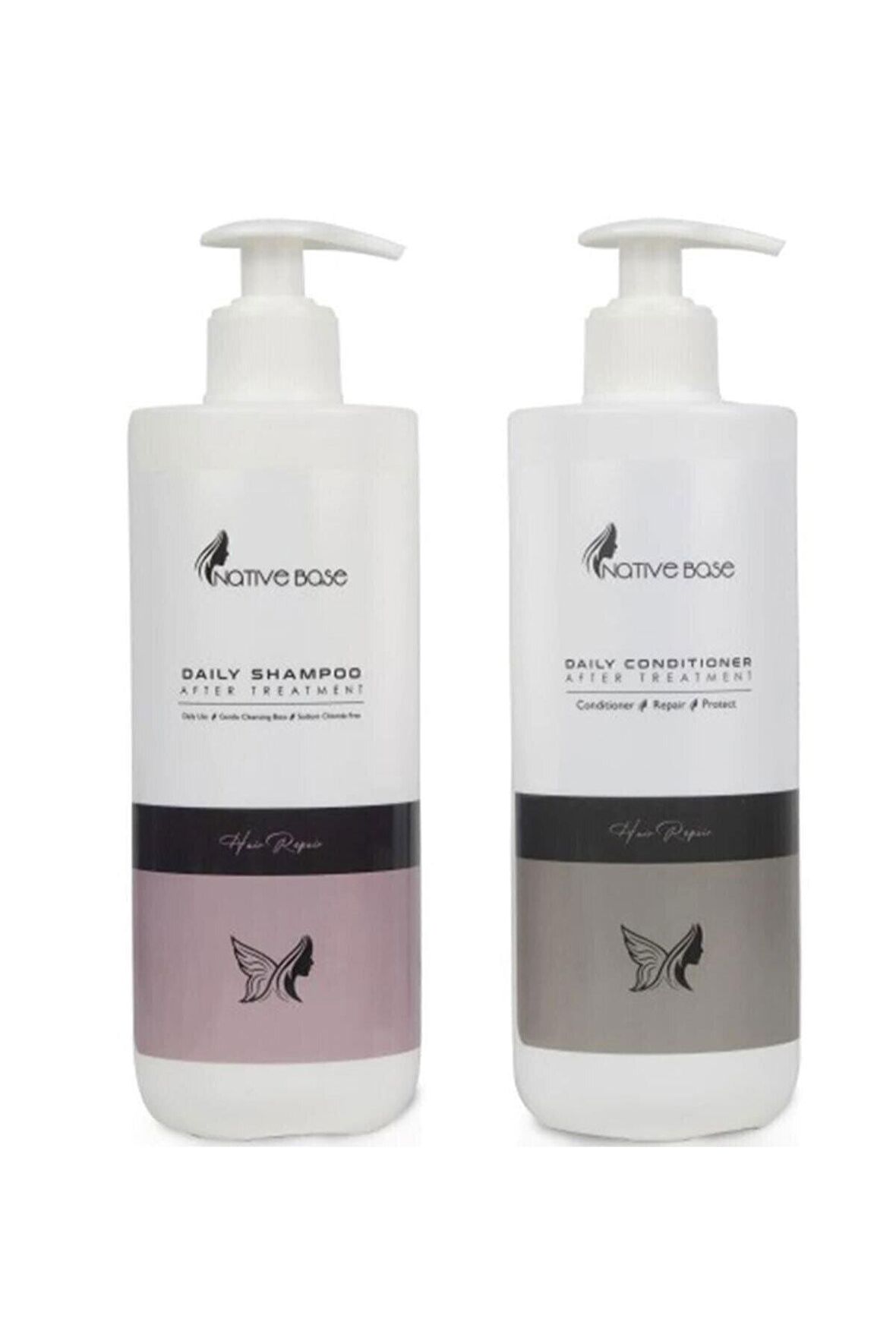 Native Base Keratin Sonrası Daily Günlük Şampuan+krem 500 Ml