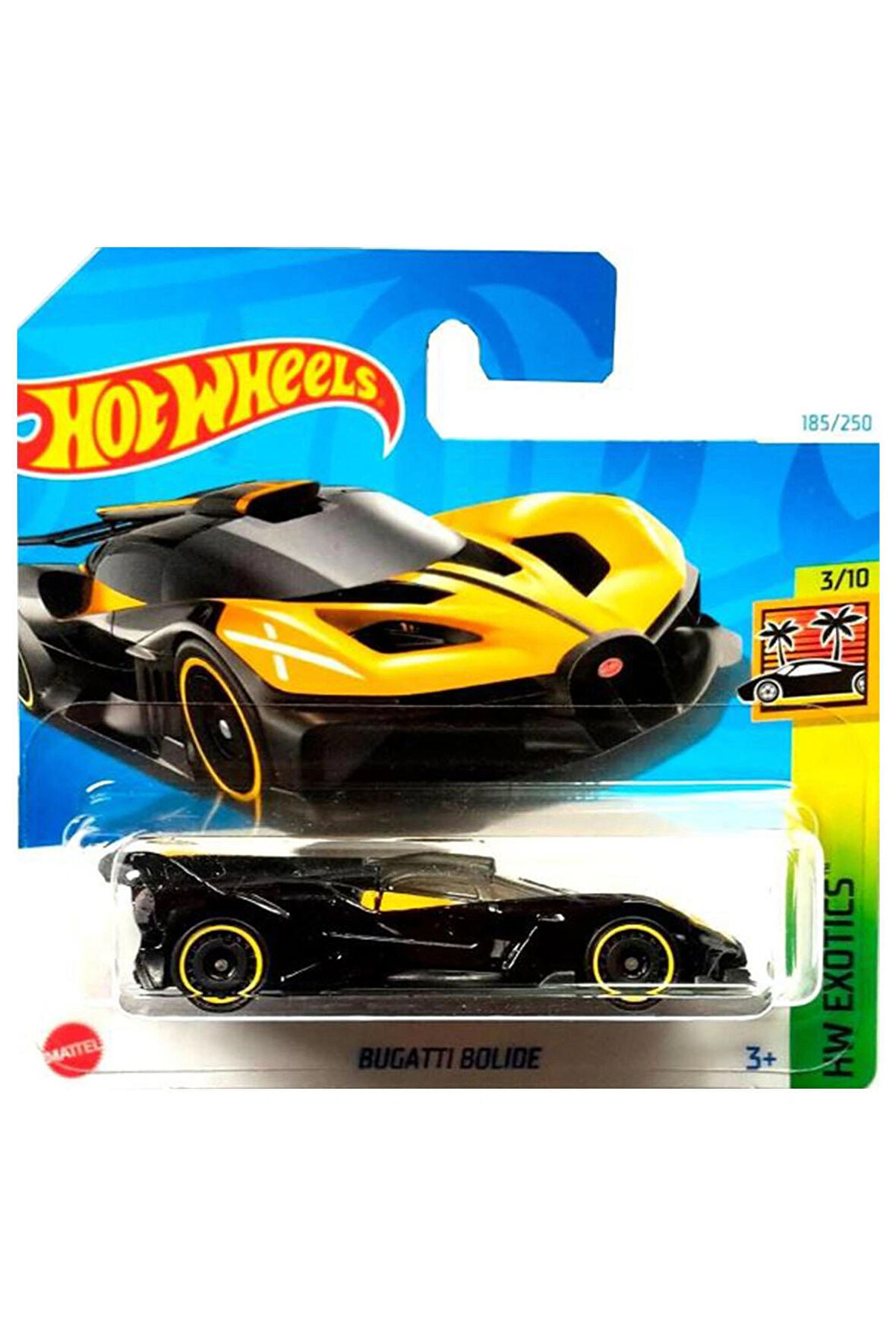 Hot Wheels Bugatti Bolide - Sarı (1:64)