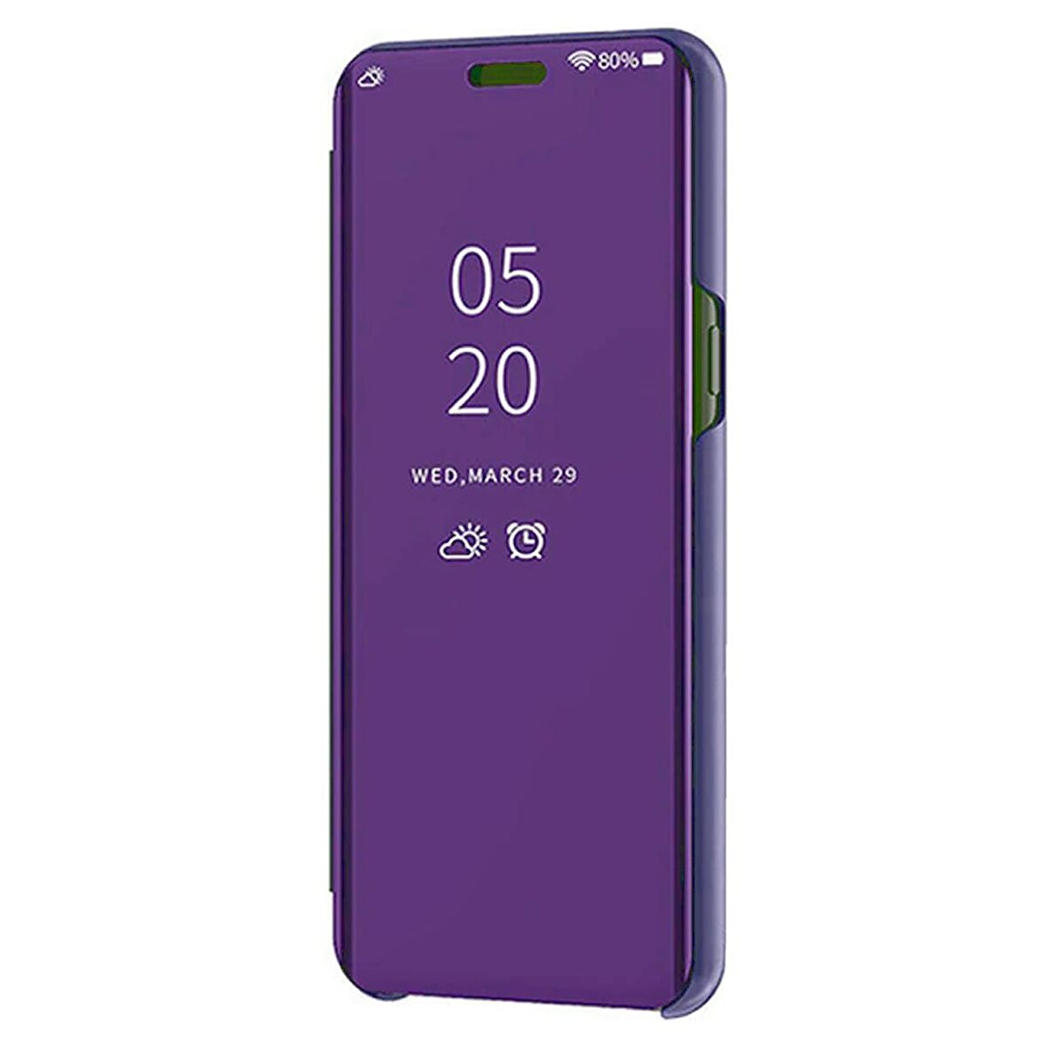 Samsung Galaxy Note 9 Aynalı Kapaklı Lüx Kılıf