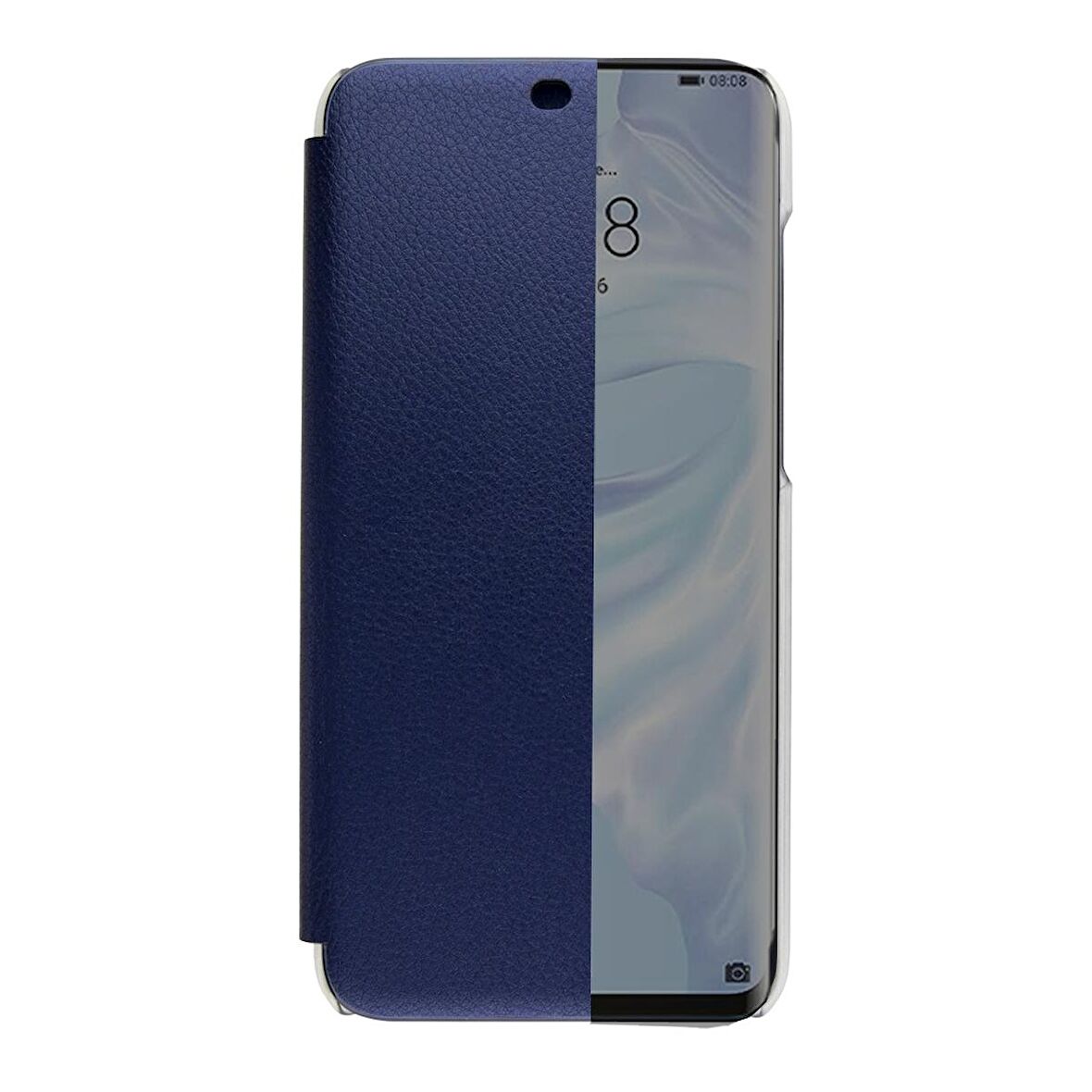 Huawei Y6 2018 Yarım Cam Kapaklı Kılıf