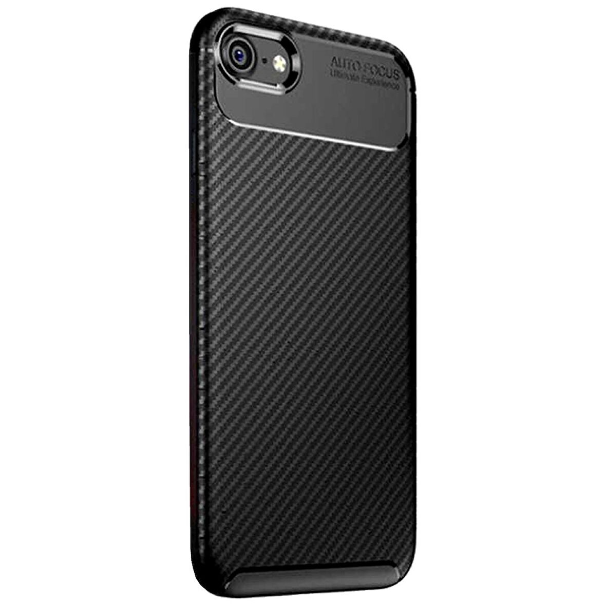 Apple Iphone 6 Plus Karbon Desenli Negro Silikon Kılıf