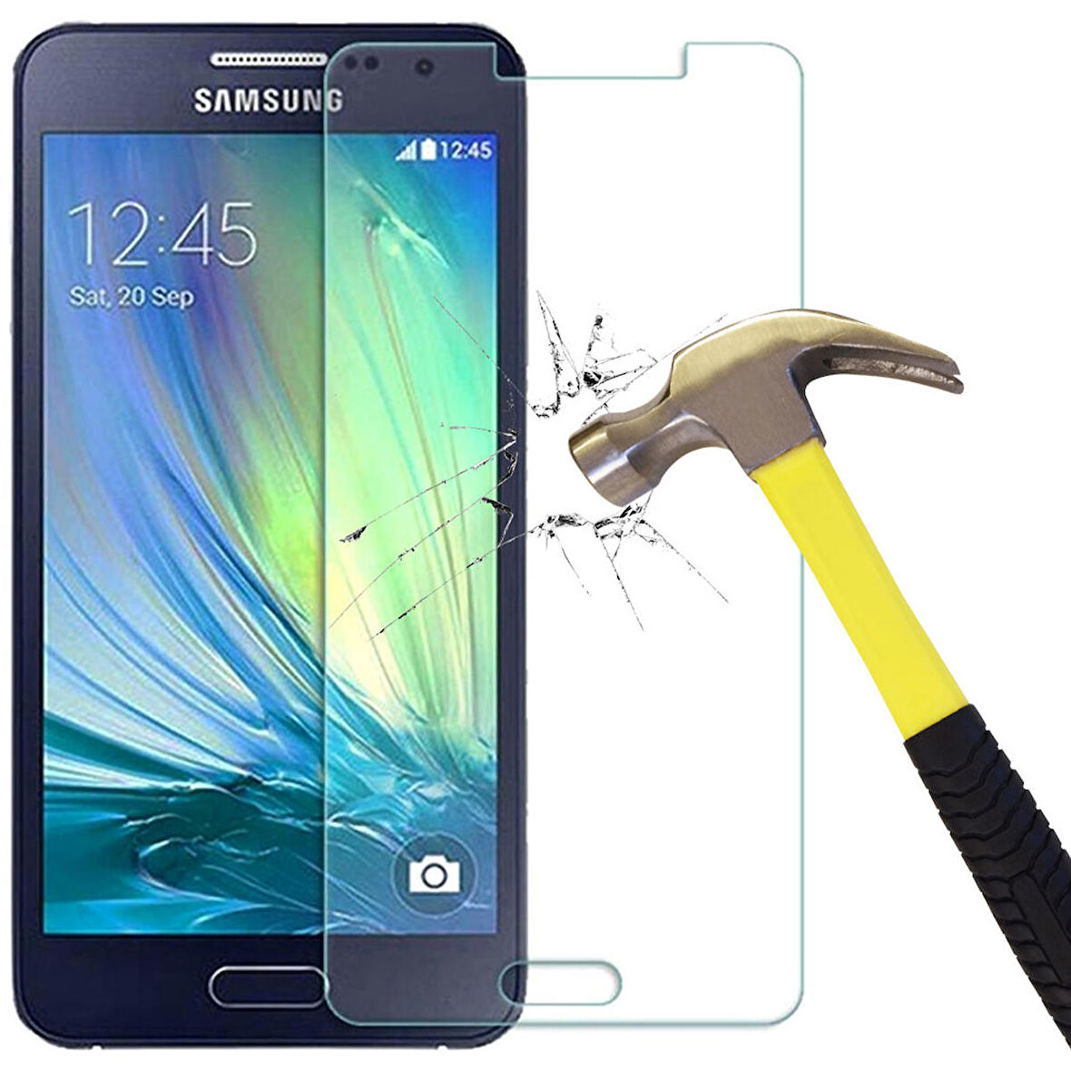 Samsung Galaxy A7 Temperli Kırılmaz Cam Ekran Koruyucu
