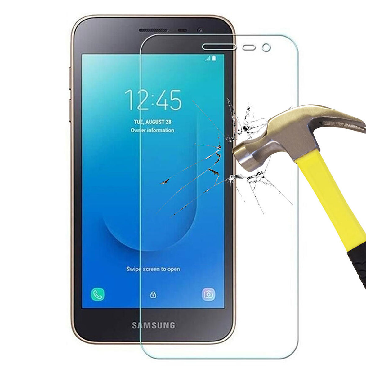 Samsung Galaxy J2 Core Temperli Kırılmaz Cam Ekran Koruyucu