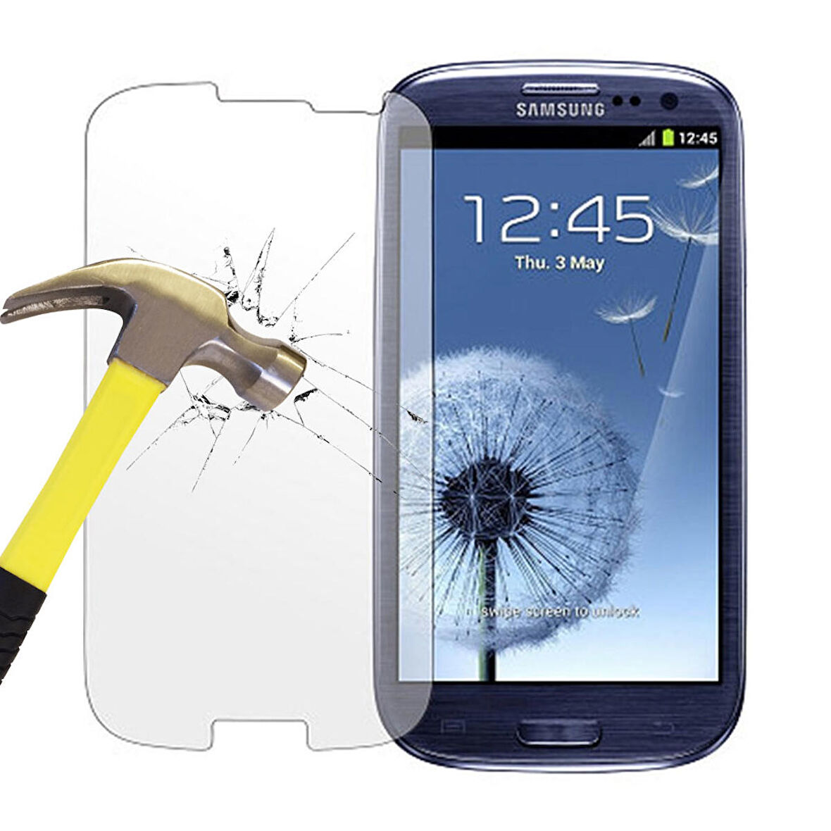 Samsung Galaxy S3 Temperli Kırılmaz Cam Ekran Koruyucu