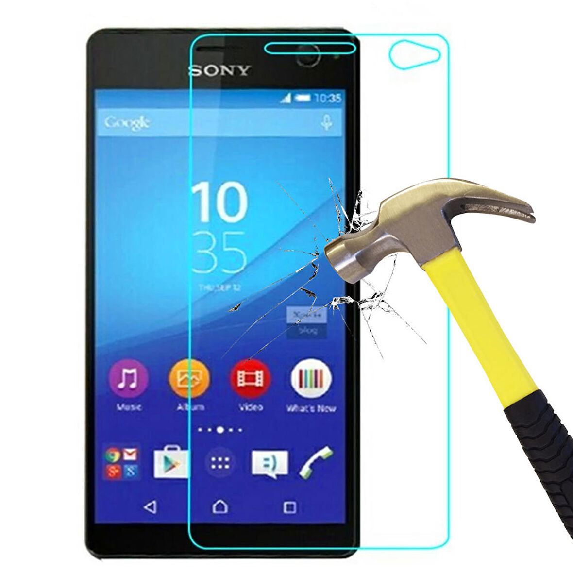 Sony Xperia C4 Temperli Kırılmaz Cam Ekran Koruyucu