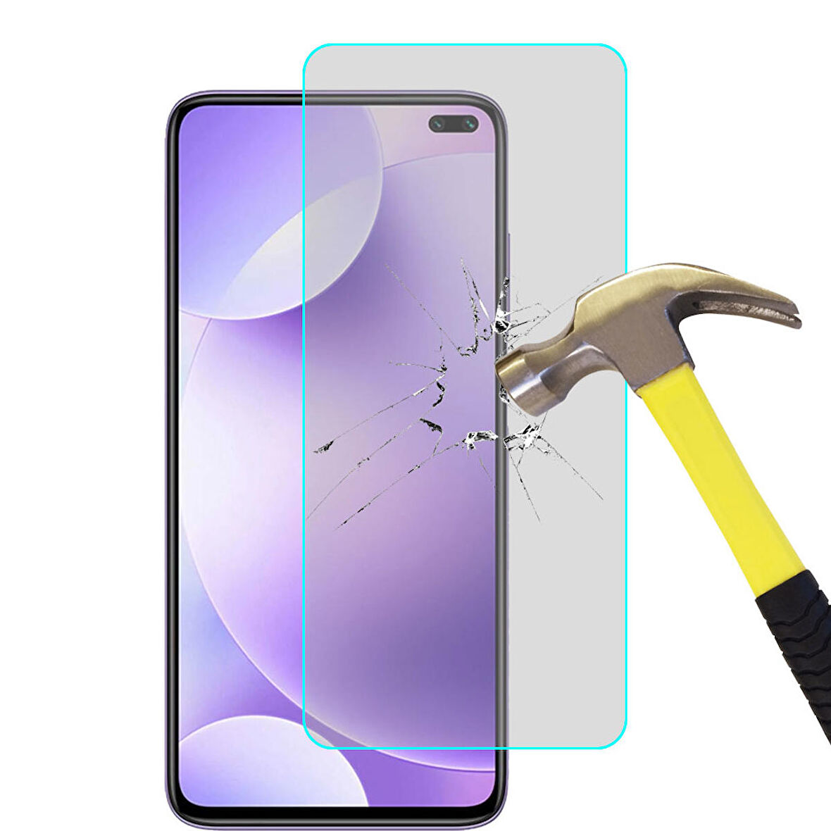 Xiaomi Redmi K30 Temperli Kırılmaz Cam Ekran Koruyucu