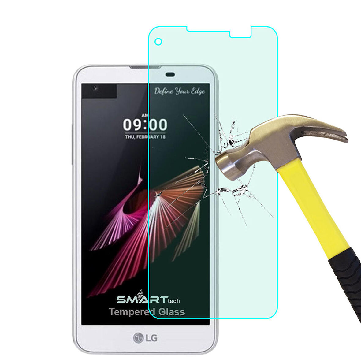 LG X Screen Temperli Kırılmaz Cam Ekran Koruyucu